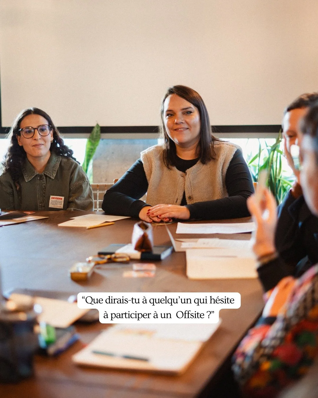 Ce que les participantes des pr&eacute;c&eacute;dentes &eacute;ditions r&eacute;pondent &agrave; la question : "Que dirais-tu &agrave; quelqu&rsquo;un qui h&eacute;site &agrave; participer &agrave; un prochain Offsite ?" ❤️&zwj;🔥

______

