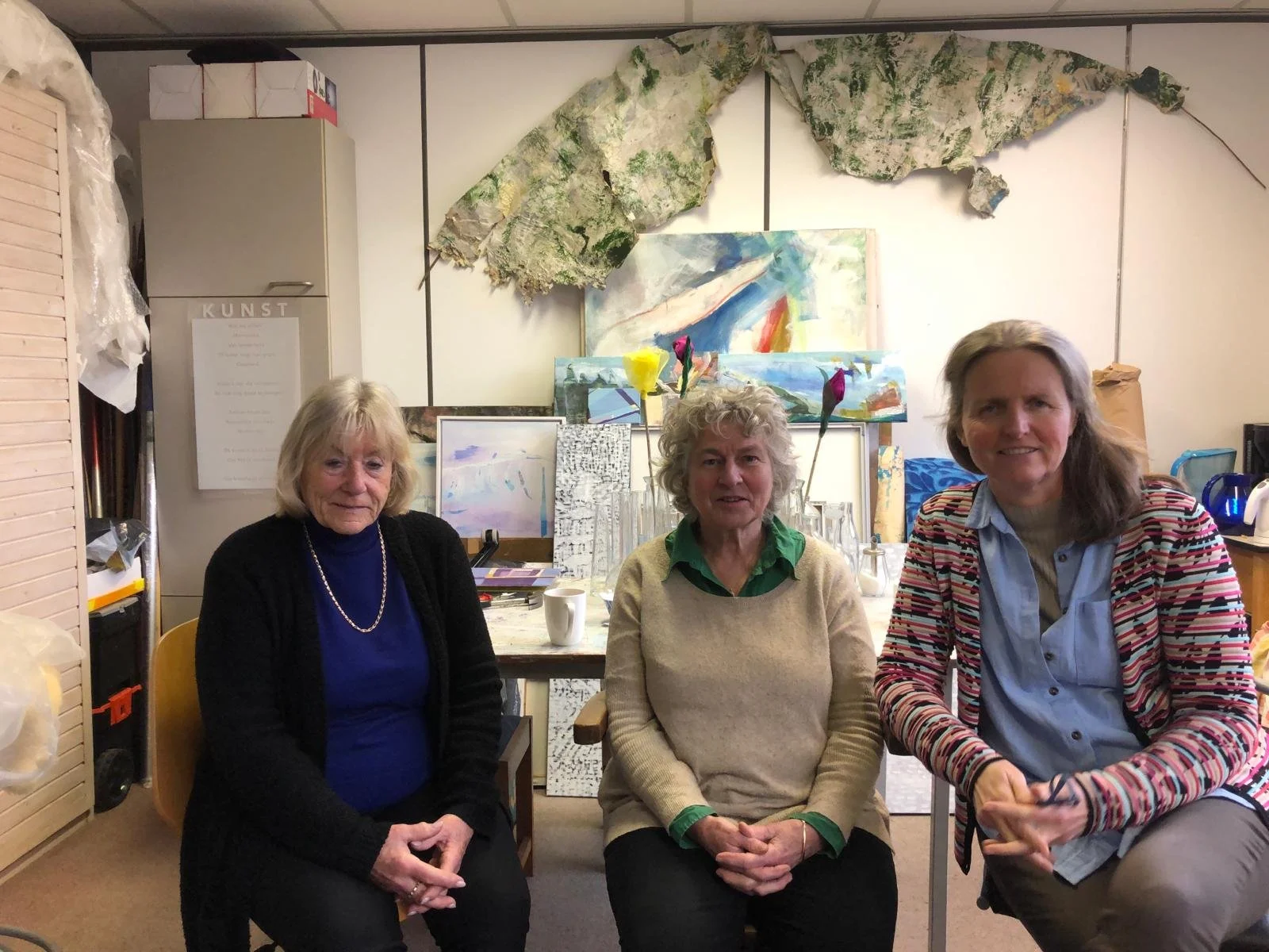 Margriet Bolsius, Maria van Ewijk en Nancy Krijnen