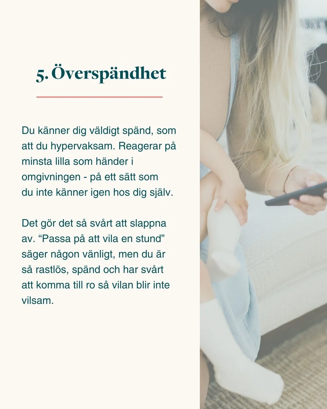 T&auml;nk dig att din hj&auml;rna tror att n&aring;got hemskt &auml;r p&aring; v&auml;g att h&auml;nda.

Den &auml;r s&aring; comittad till att hj&auml;lpa dig att undvika det att den alltid &auml;r on guard. Kroppen blir involverad  och &auml;r d&au