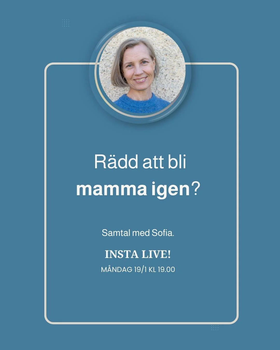 Att vara r&auml;dd att bli mamma igen kallas ibland sekund&auml;r f&ouml;rlossningsr&auml;dsla. Vilket antyder att man &auml;r r&auml;dd att f&ouml;da.

Och m&aring;nga som varit med om traumatiska f&ouml;rlossningar &auml;r f&ouml;rst&aring;s det!

