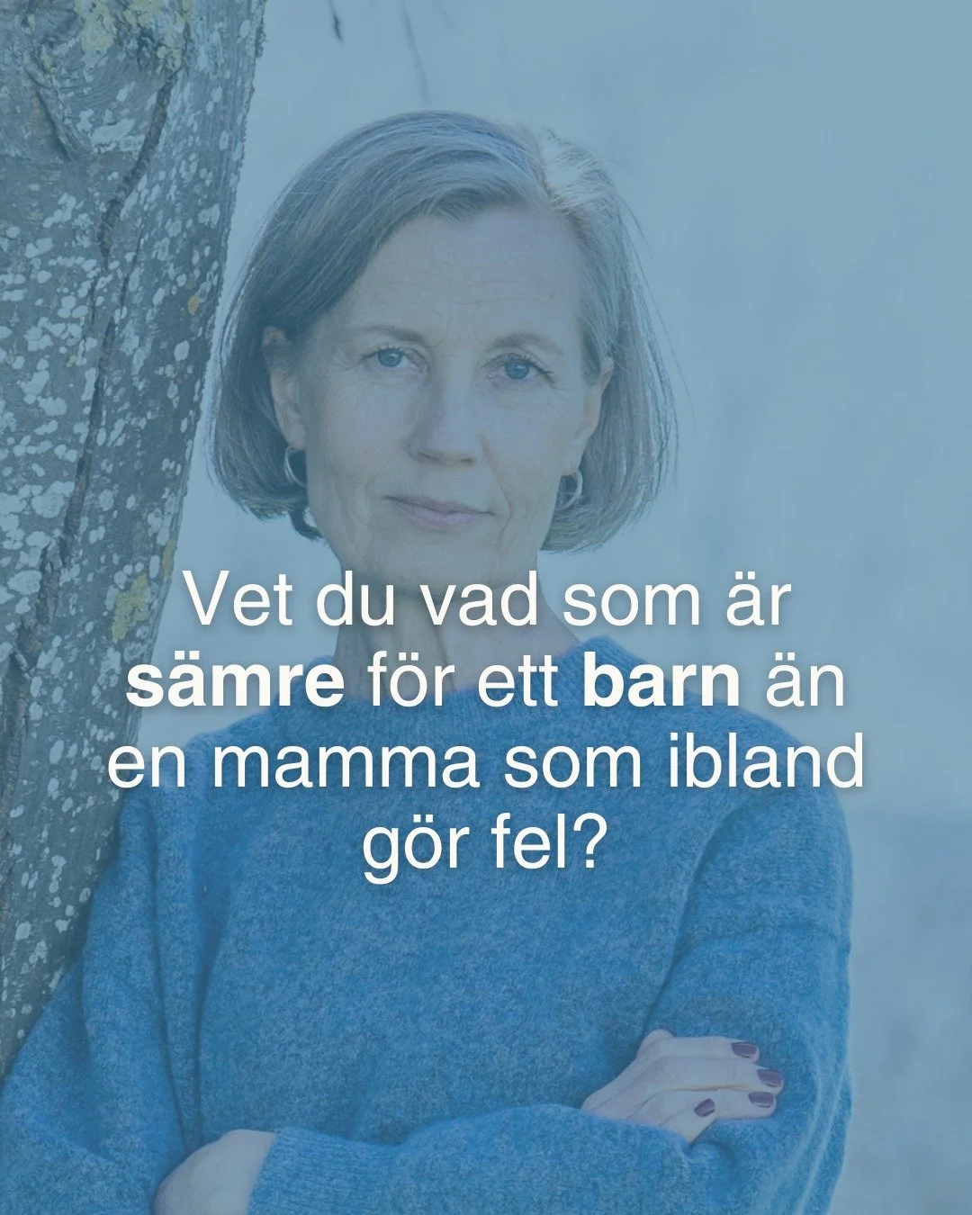Det h&auml;r &auml;r ett helt annat perspektiv &auml;n det du ofta m&ouml;ter i sociala medier, d&auml;r budskapet &auml;r att om du g&ouml;r r&auml;tt, blir det l&auml;tt =

d&aring; blir ditt barn f&ouml;ljsamt, kan reglera sina k&auml;nslor och &a