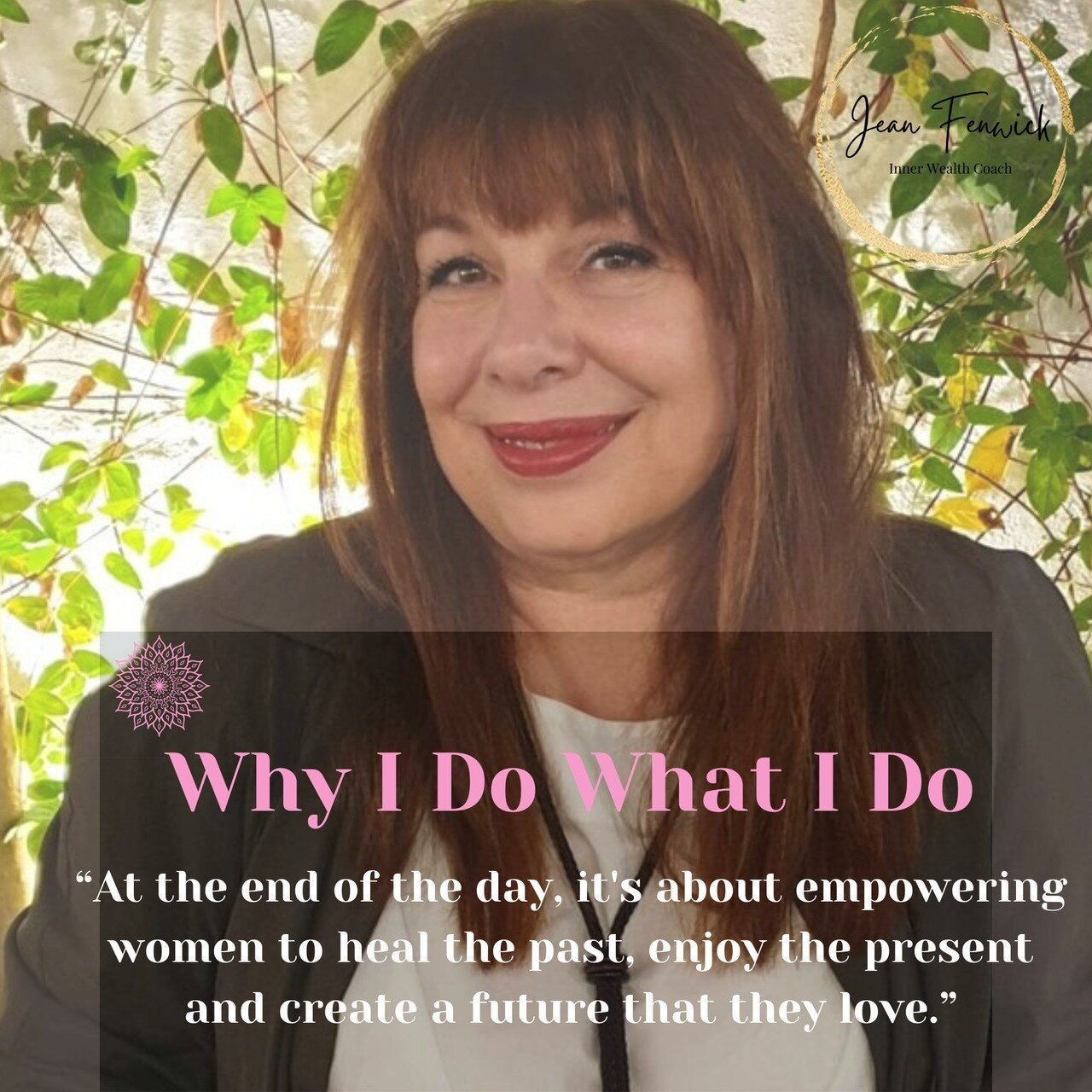 Recently, someone in a Facebook group asked me about this, so I thought I would also share it here! 😍⁠
⁠
My motivation stems from a deep passion to help women over 40 to navigate the challenges of midlife with grace and confidence. 💪🌸⁠
⁠
I underst