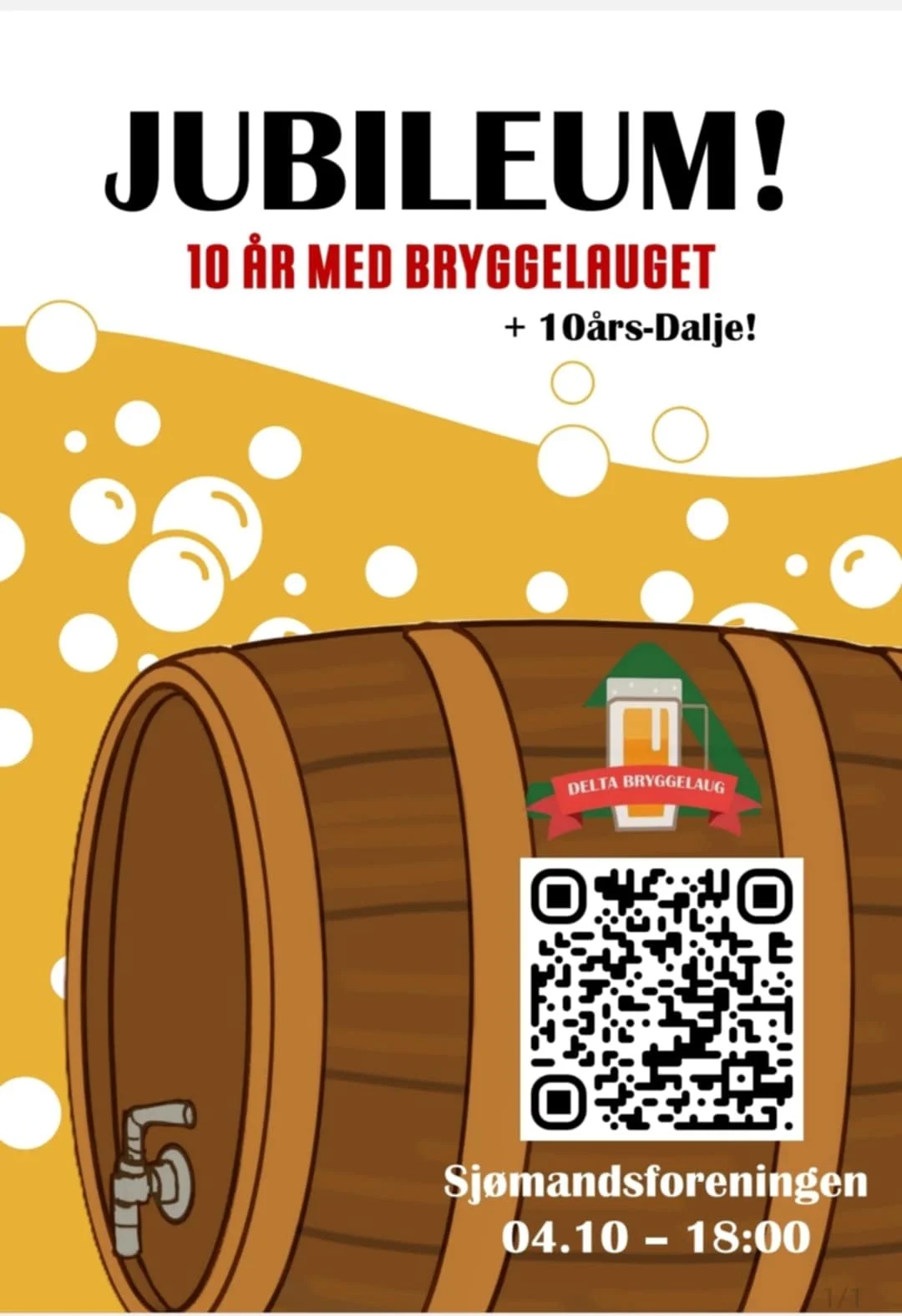 Delta Bryggelaugs 10års jubileum