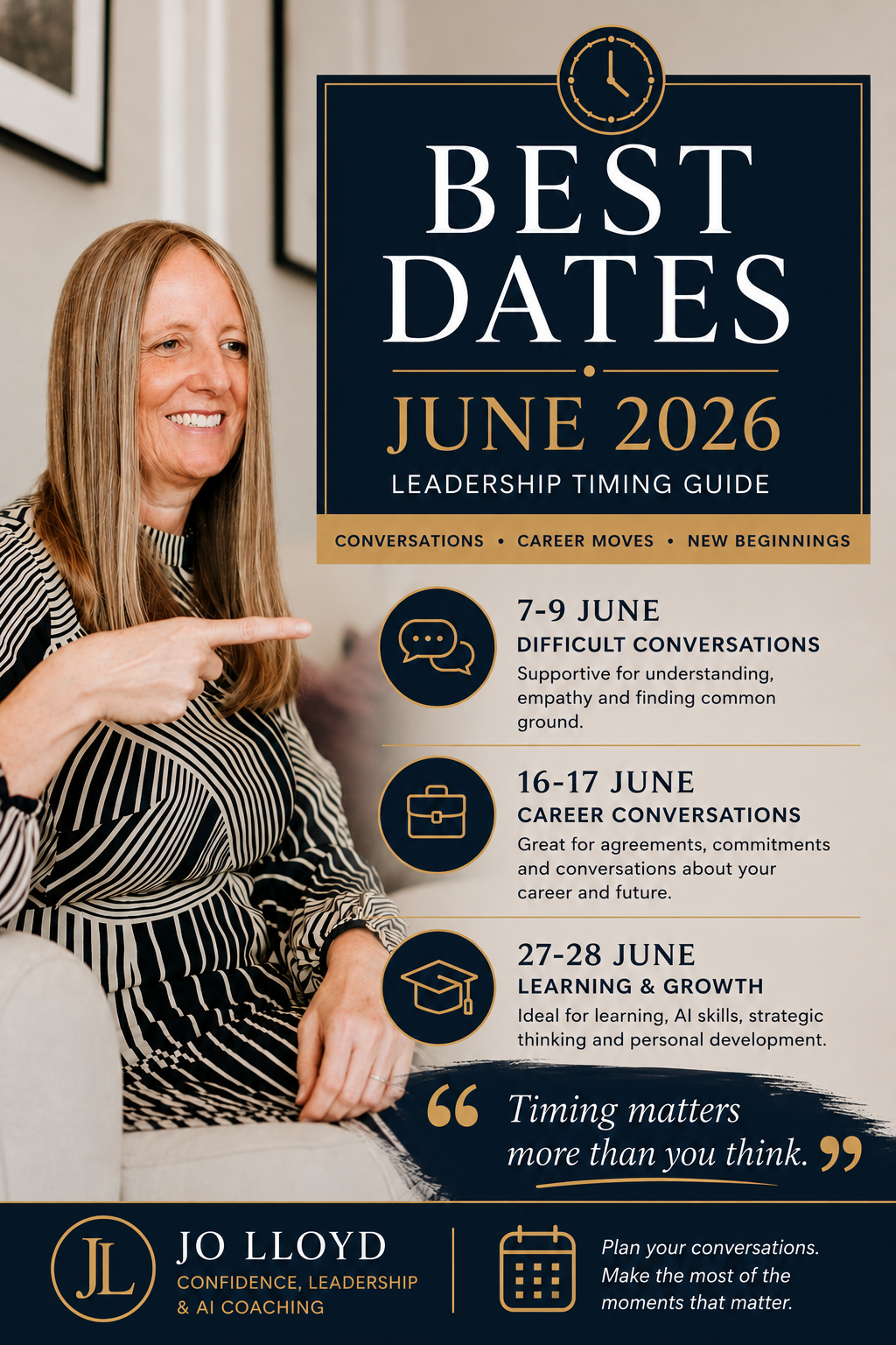 June Leadership Timing Guide: Best Dates for Conversations, Decisions and New Beginnings
