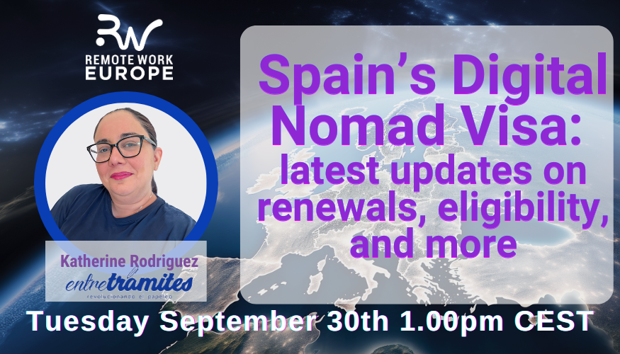 Spainโs Digital Nomad Visa โ Live Updates & AMA