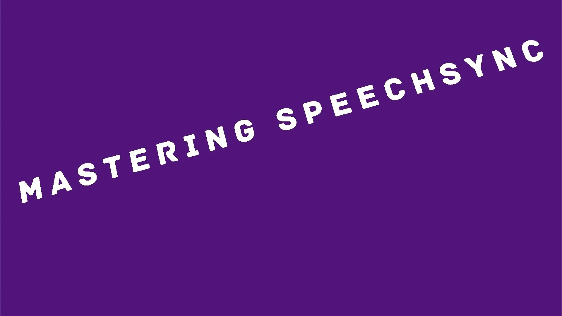 Mastering SpeechSync: A Powerful Singing Technique for Modern Vocalists