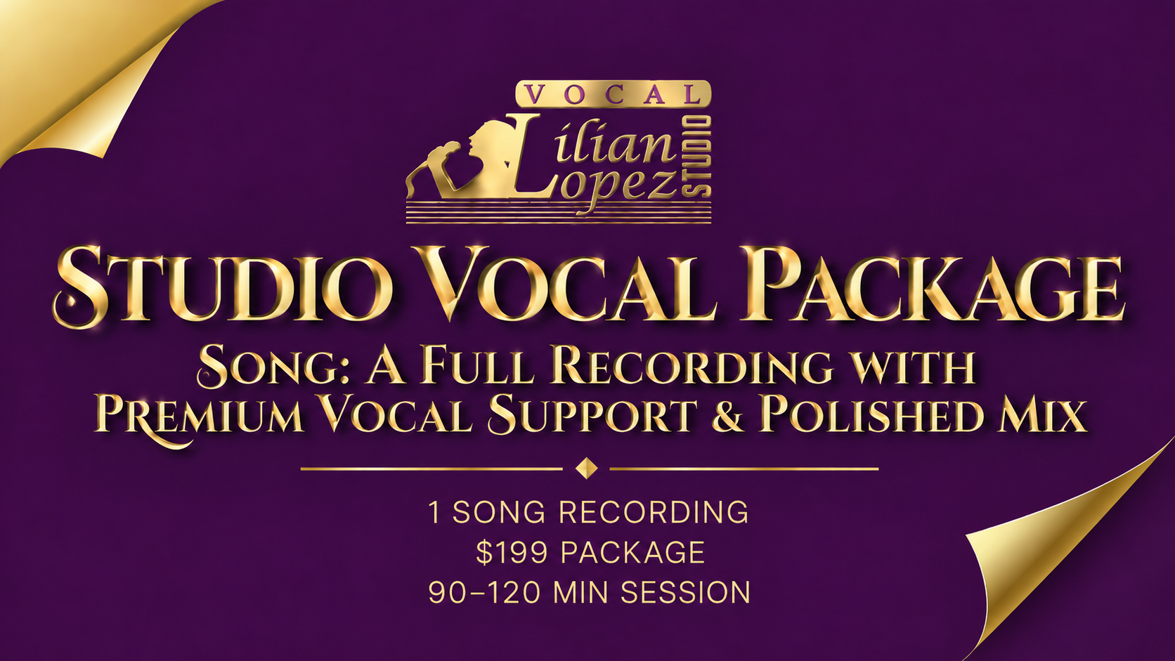 Studio Vocal Package