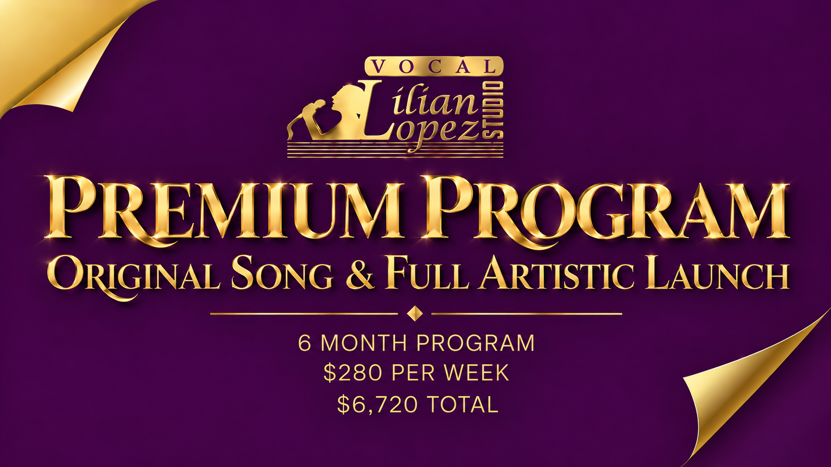 PREMIUM PROGRAM – Original Song & Full Artistic Launch