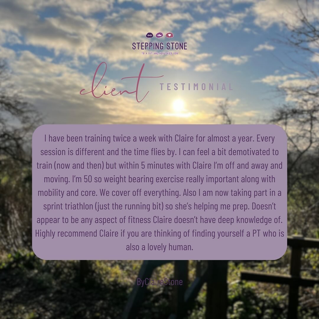 Hearing from my clients makes me so happy❤️

Thank you Nicole for sharing those lovely words! 

👉Are you looking for a PT who is friendly, caring and passionate about helping you achieve all your goals? 

Message with &lsquo;PT&rsquo; today and i wi