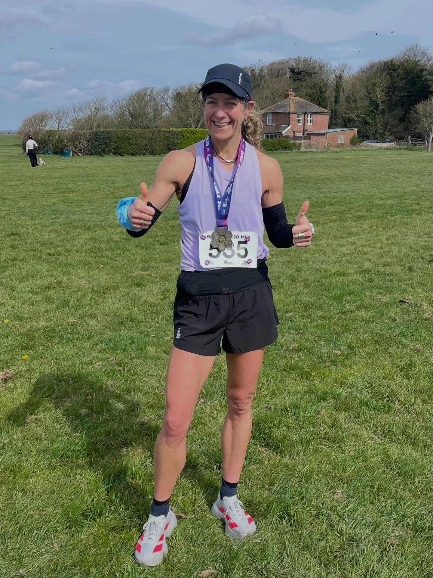 After a heavy week of HYROX 💪, hill repeats ⛰️, sprint intervals ⚡ and teaching 🏋️&zwj;♀️&hellip; I knew it wasn&rsquo;t going to be my best race &mdash;but didn&rsquo;t do too bad 😮&zwj;💨🔥

London Marathon training in full swing 🏃&zwj;♀️🇬🇧

