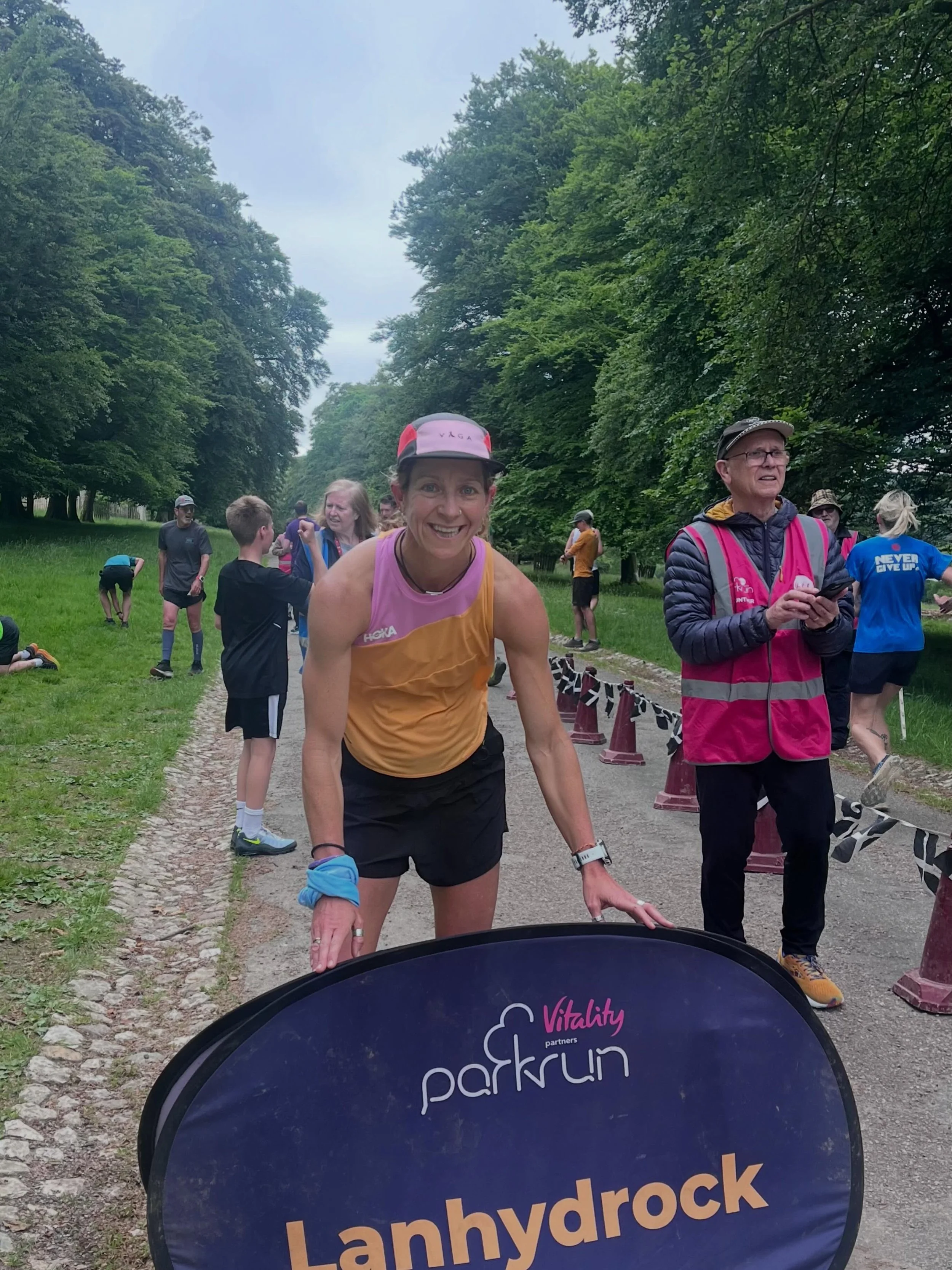 An early start leaving Kent to get to Lanhydrock Parkrun 🏃&zwj;♀️ 

Loved the course and such a beautiful place 🌳 

1st female 🥇 
14/262 overall

#parkruntourist #parkrunuk #runninglife