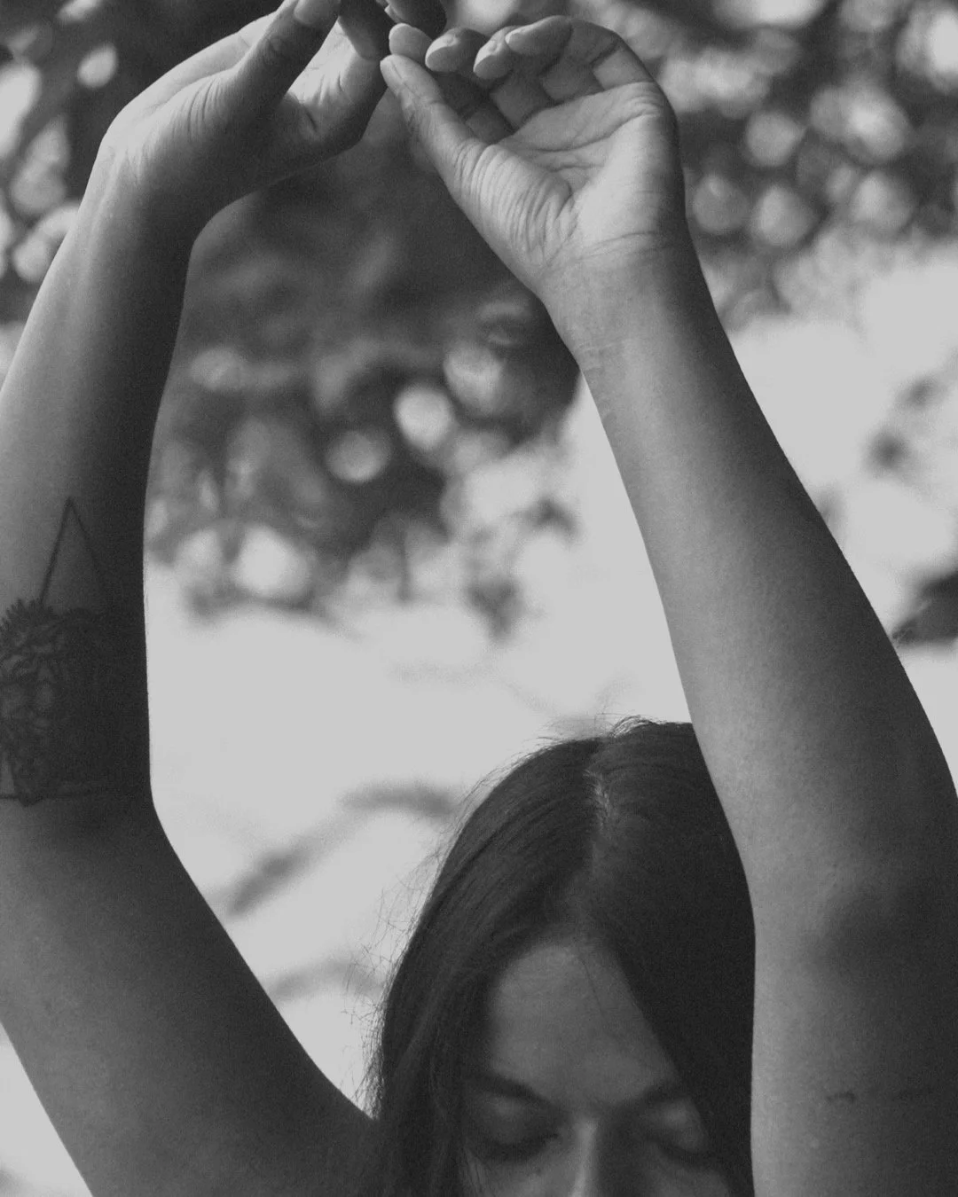 Natural skincare bottles