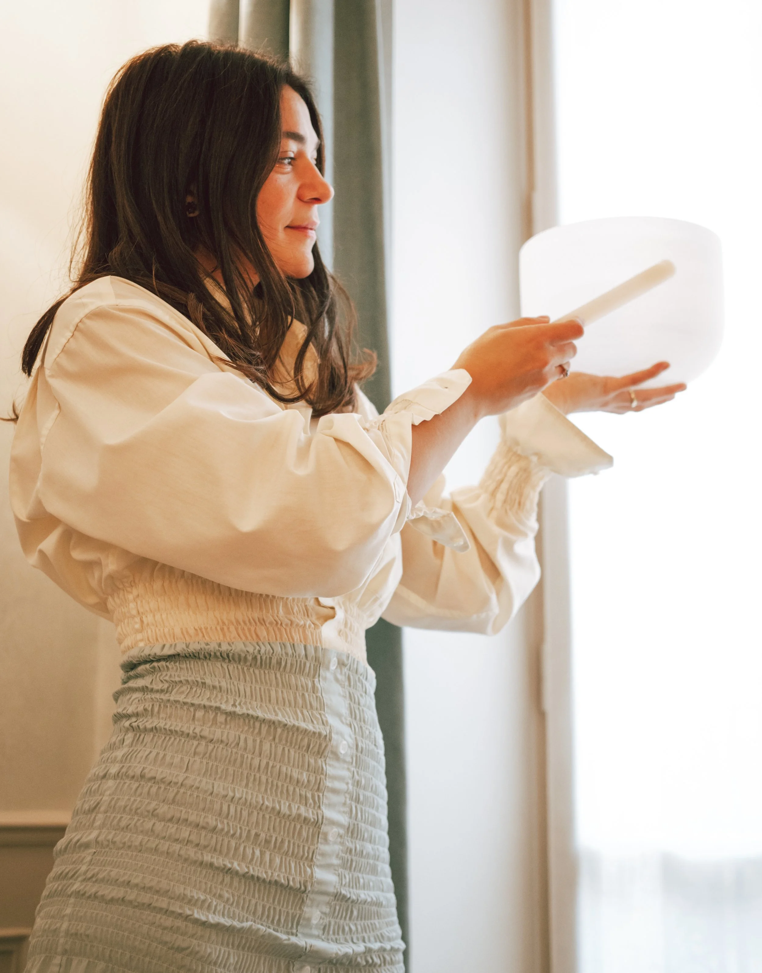 Uma Gaia doing her magic