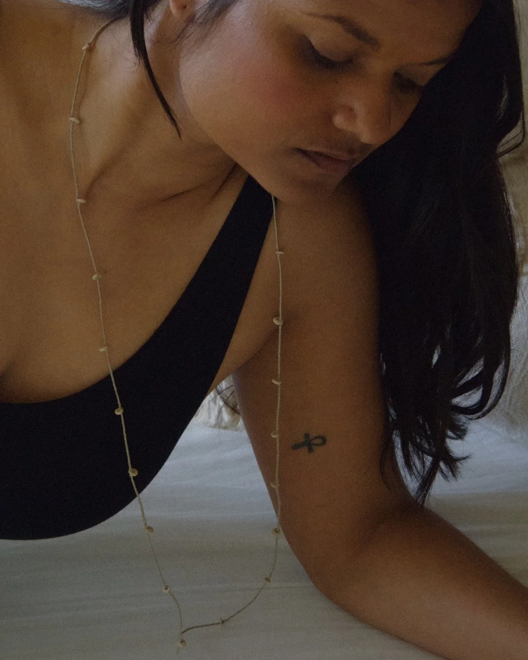 Skincare bottle with flower