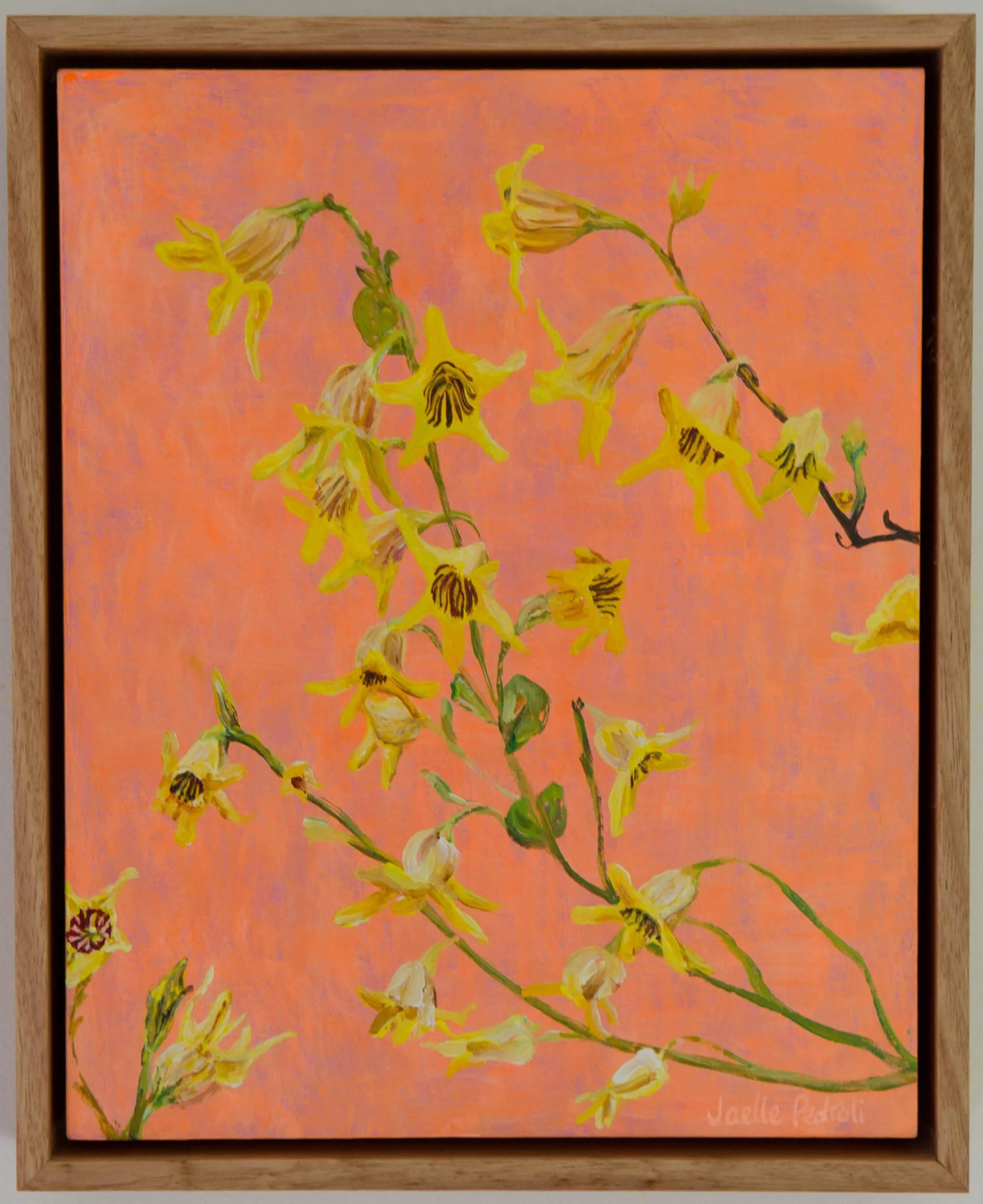 After the Fire, 2026
Acrylic on board
25cm x 20cm (framed) SOLD