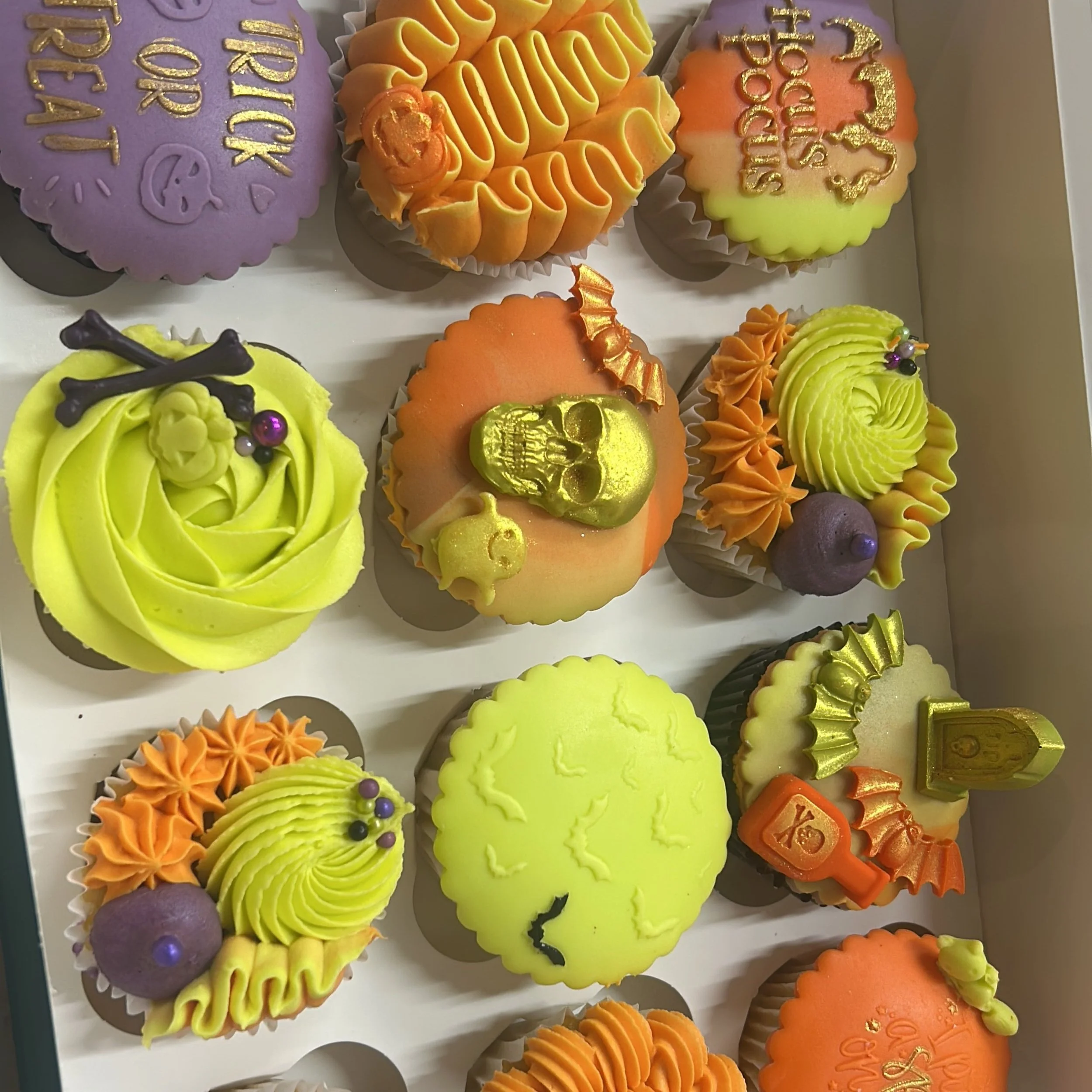 Halloween Cupcakes - Baking & Decorating Day Camp