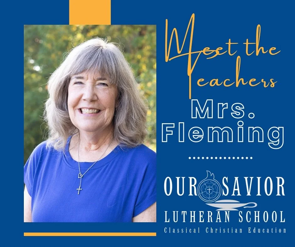 Get to know our outstanding Our Savior Lutheran School faculty! Next up, OSLS Preschool &amp; Jr. Kindergarten Teacher, Mrs. Fleming. 

🗓️What year of teaching at OSLS is this for you?
1️⃣8️⃣I think this is my 18th year here. 

🏫What has been the m