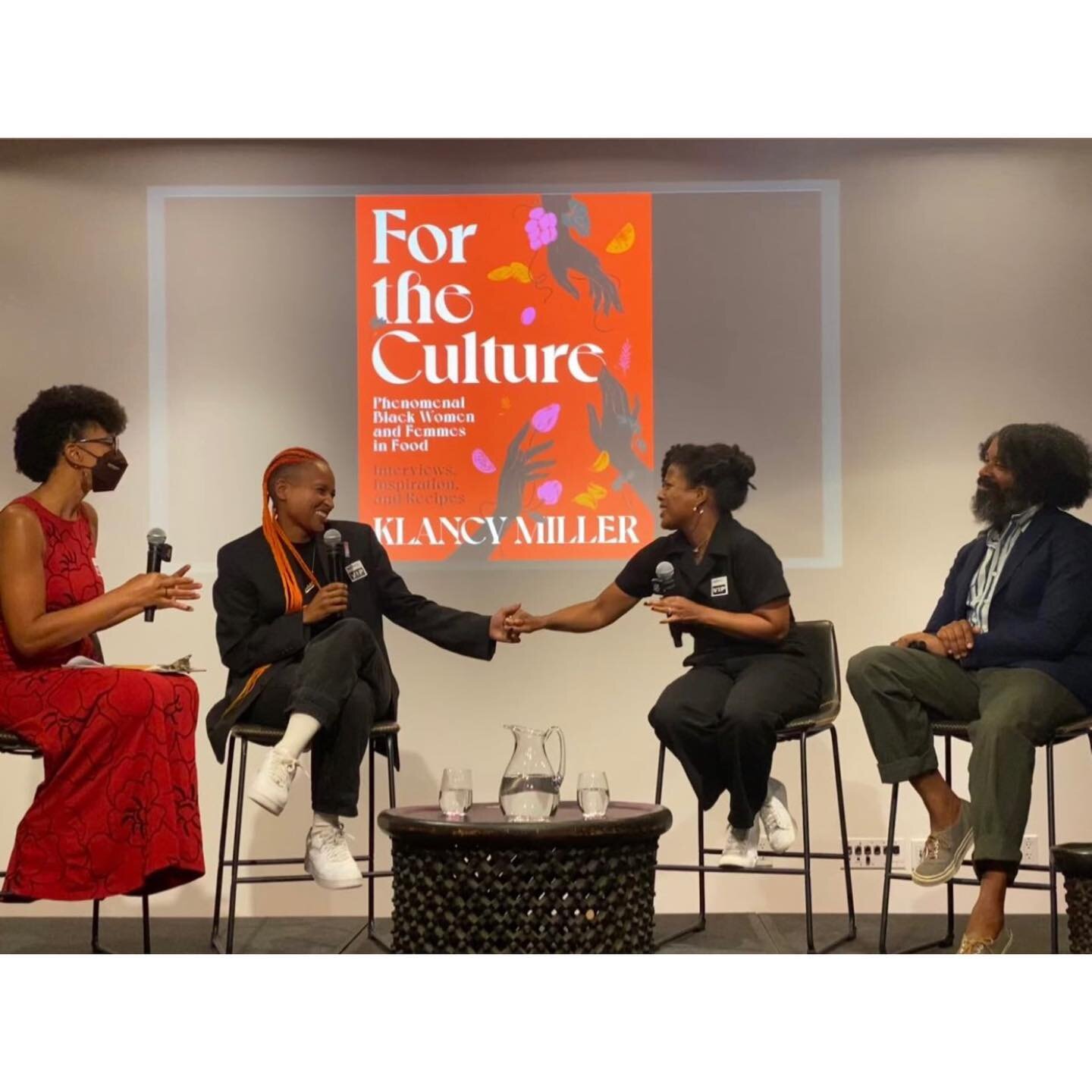 This time last week I was in San Francisco. My first book event there at @moadsf was beautifully curated and organized by @justuskitchen and Nia McCallister. Jocelyn led the conversation with @george.mccalman (creative director for the book For the C