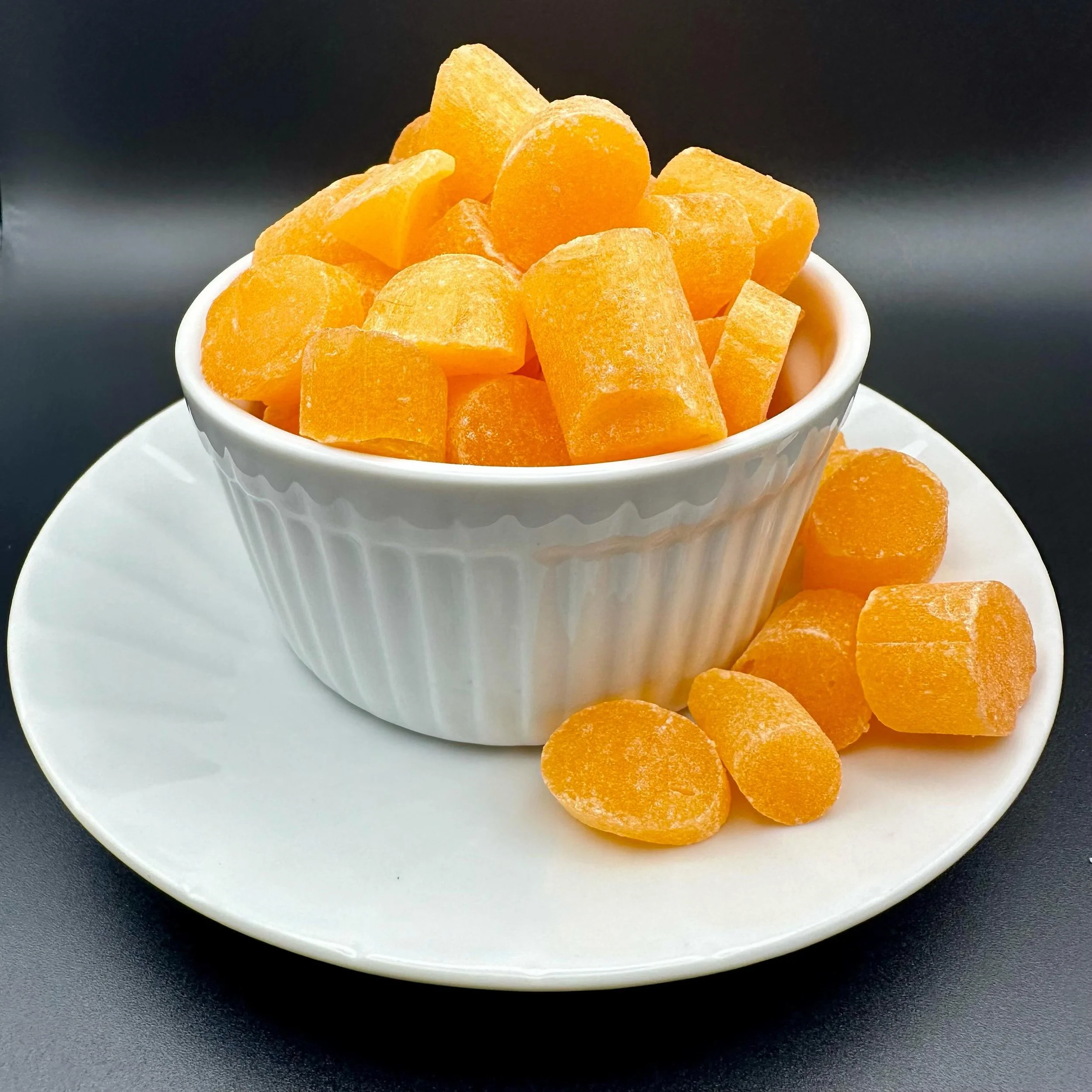 Pucker up, baby! Sourrrr orange-pineapple hard candy! 🍊🍍😝