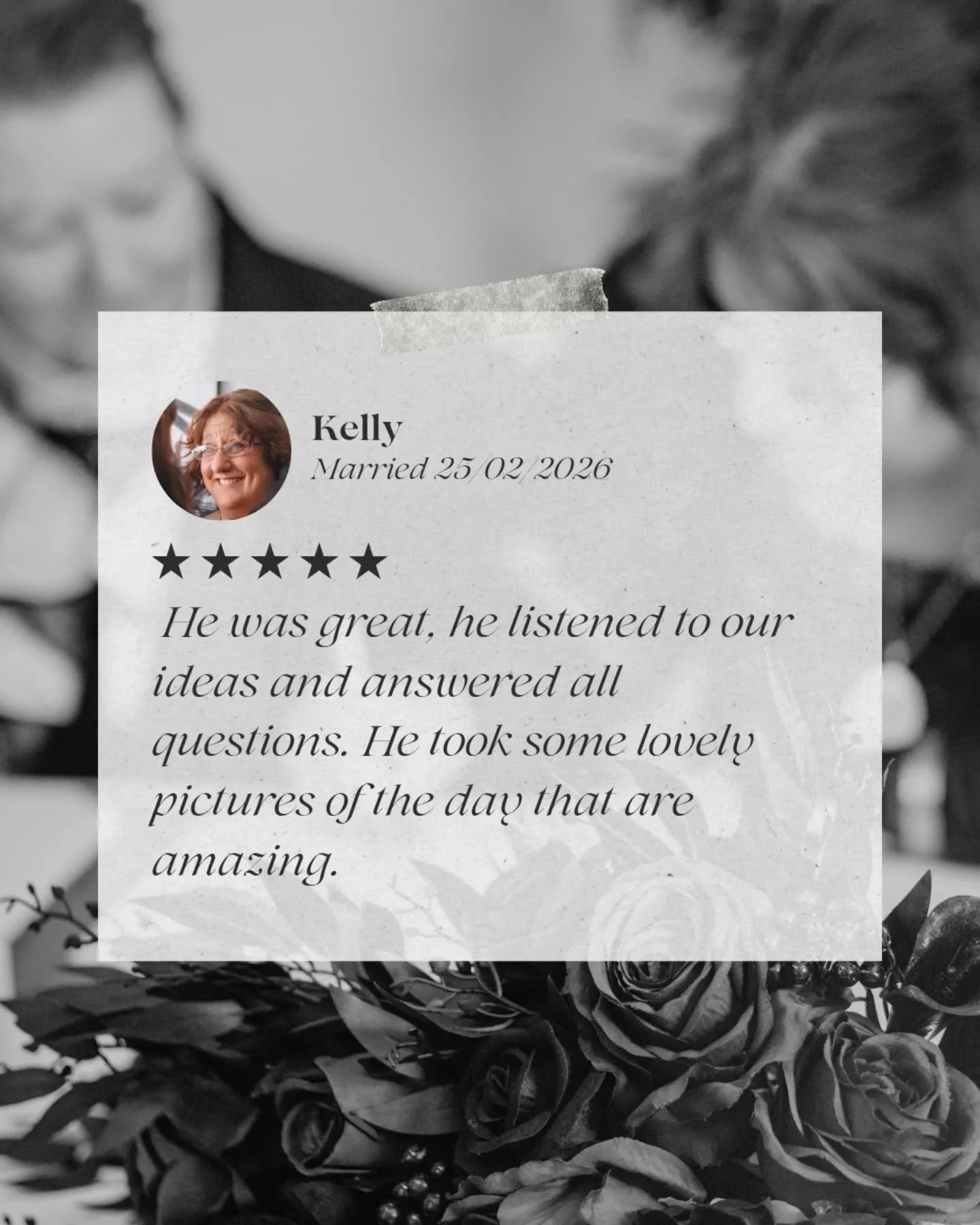 Teamwork makes the dream work! 🤝✨
I absolutely love getting reviews like this. Taking the time to listen to a couple's ideas and answering all their questions is just as important as the photography itself. It&rsquo;s what allows everyone to relax s