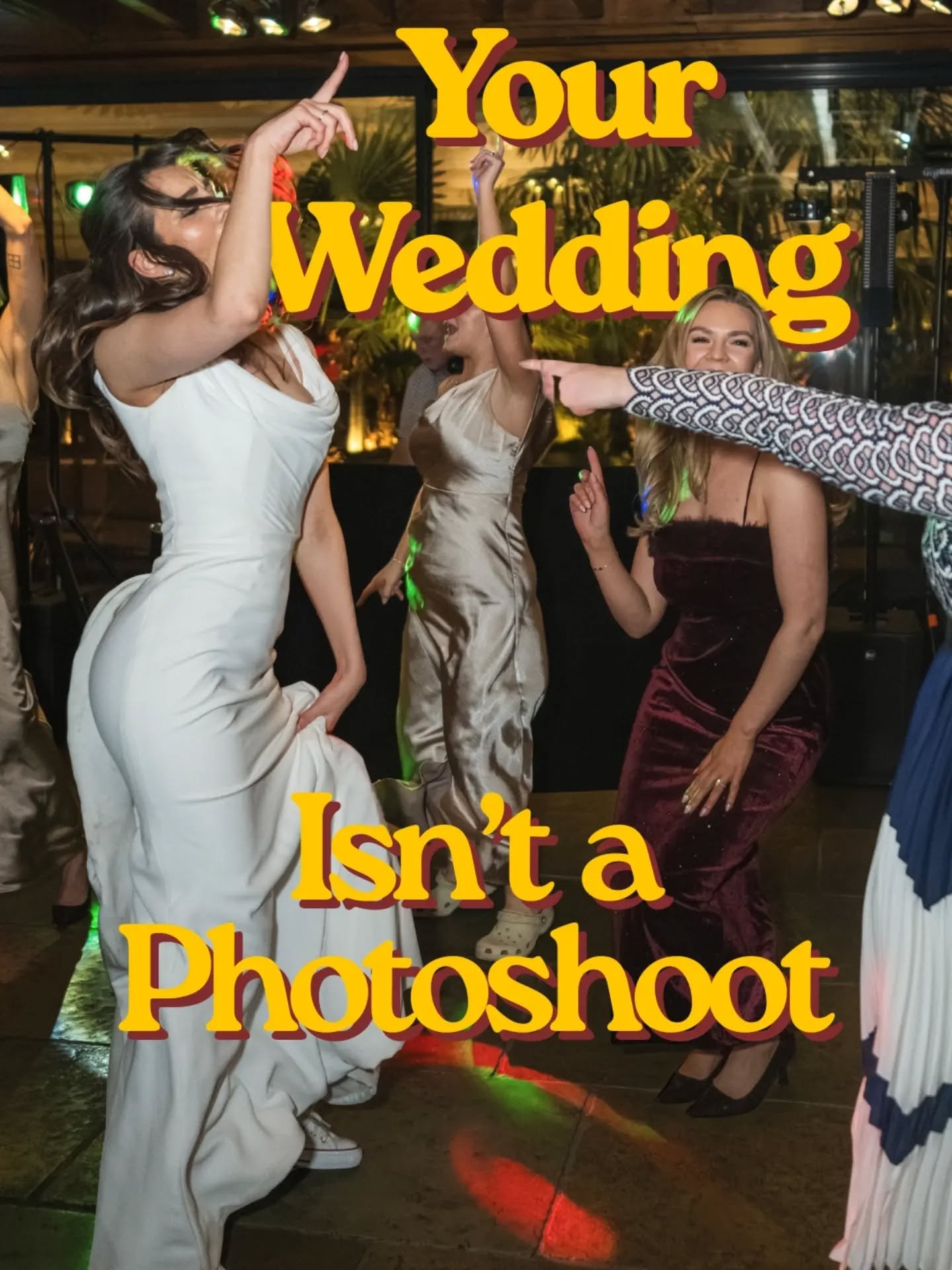 Dread the idea of standing around for two hours doing awkward, stiff poses while your mates are hitting the bar?

Good. Because I hate making you do it.

Your wedding is a massive party, a family reunion, and the best day of your life all rolled into