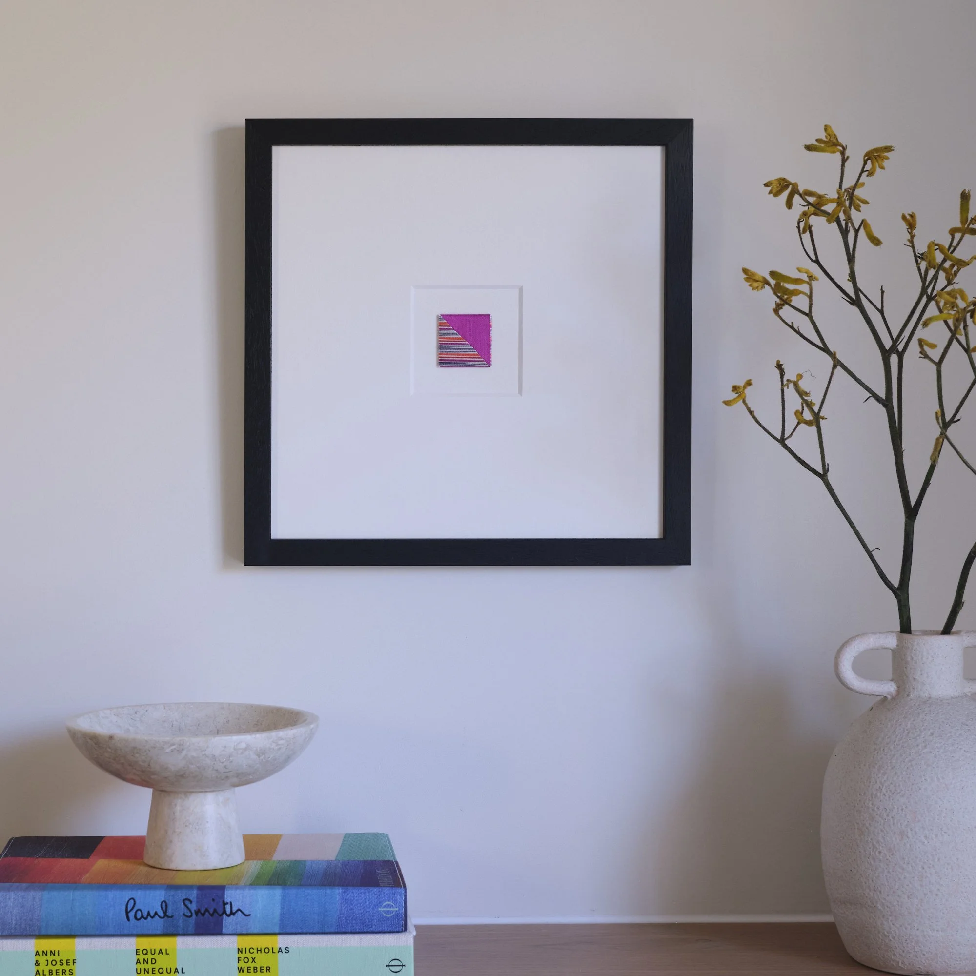 Series 1: Magenta / orange & grey