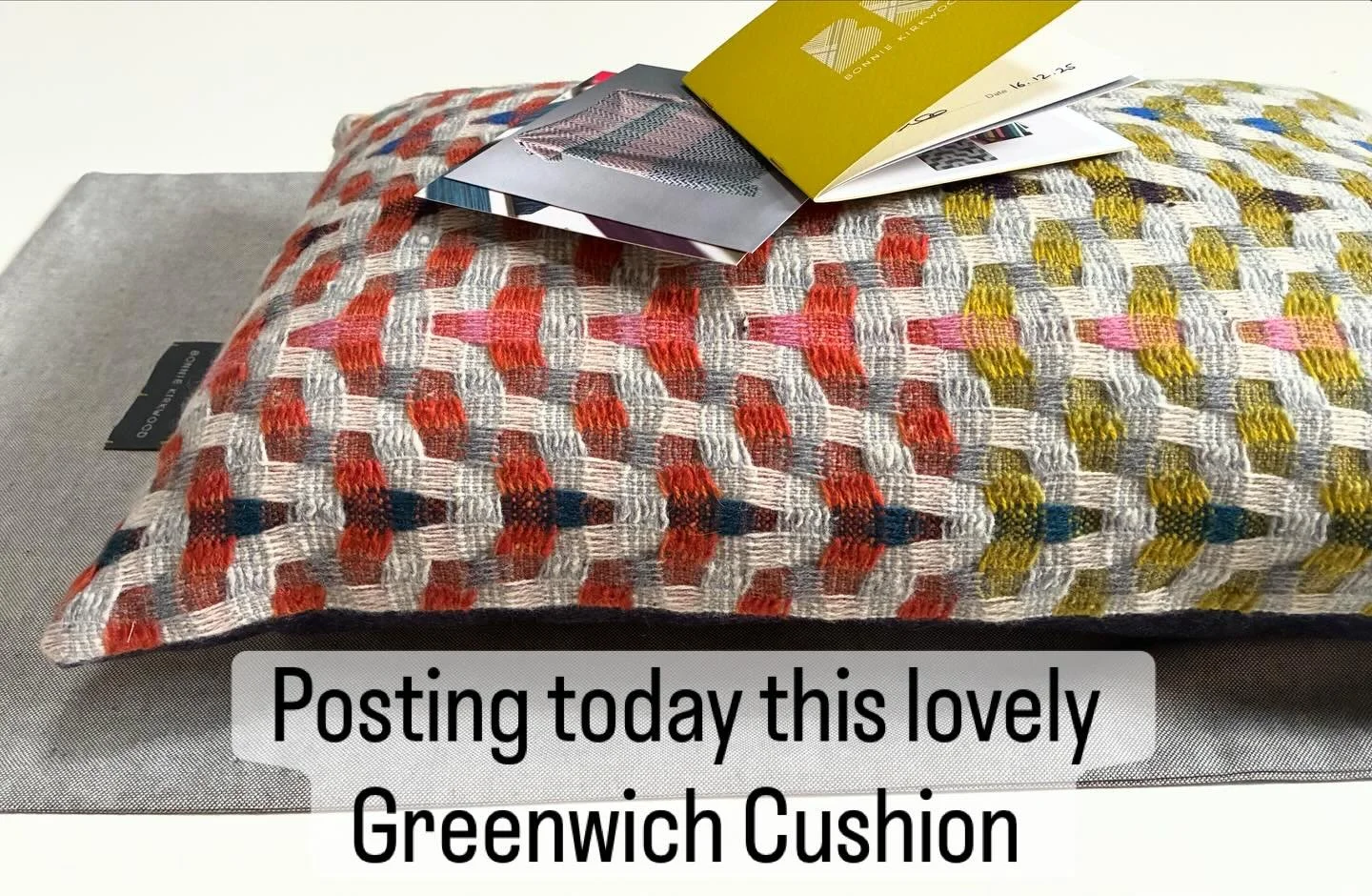 Posting today this lovely Greenwich Cushion in Pumpkin and Mustard Yellow to the winner of the @design_nationuk Silent Auction ✨

#interiordecoration #greenwichcollection #importanceofcolours #luxuryinteriordesign