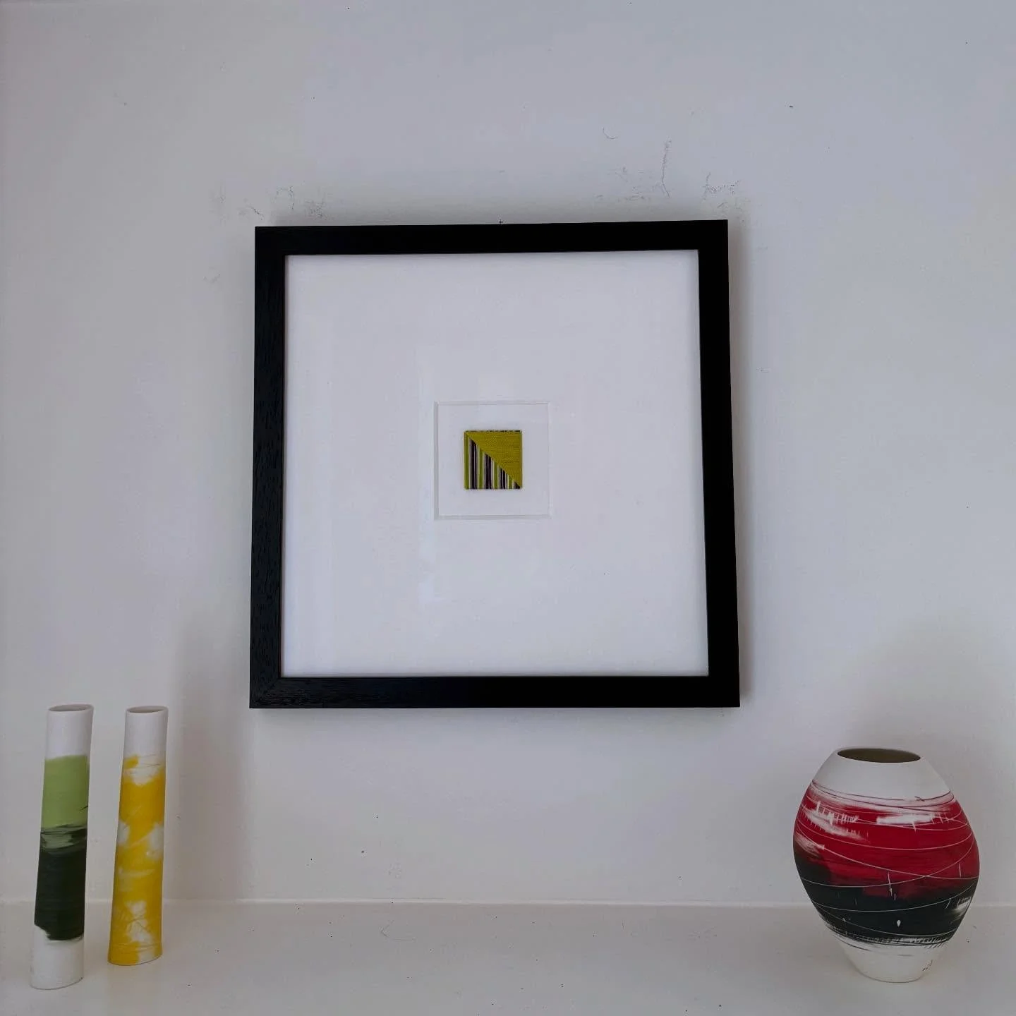 &ldquo;Exquisite ✨
We have three of these beautiful windings and love the colour combinations.
They are small, each a delightful focal point and we find them technically fascinating.

They suit the style of our interior decor and the combination with