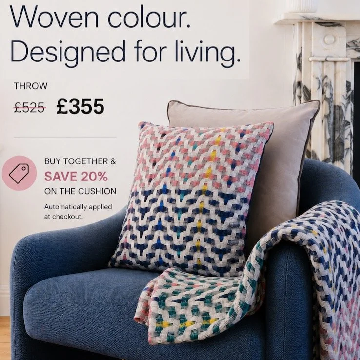 🌟Newly added pieces are now included in our seasonal reductions.
🧶Thoughtfully woven textiles designed to last for years.
✨Ends tomorrow at midnight. ➡Link in Bio #seasonalsale #interioraccessories