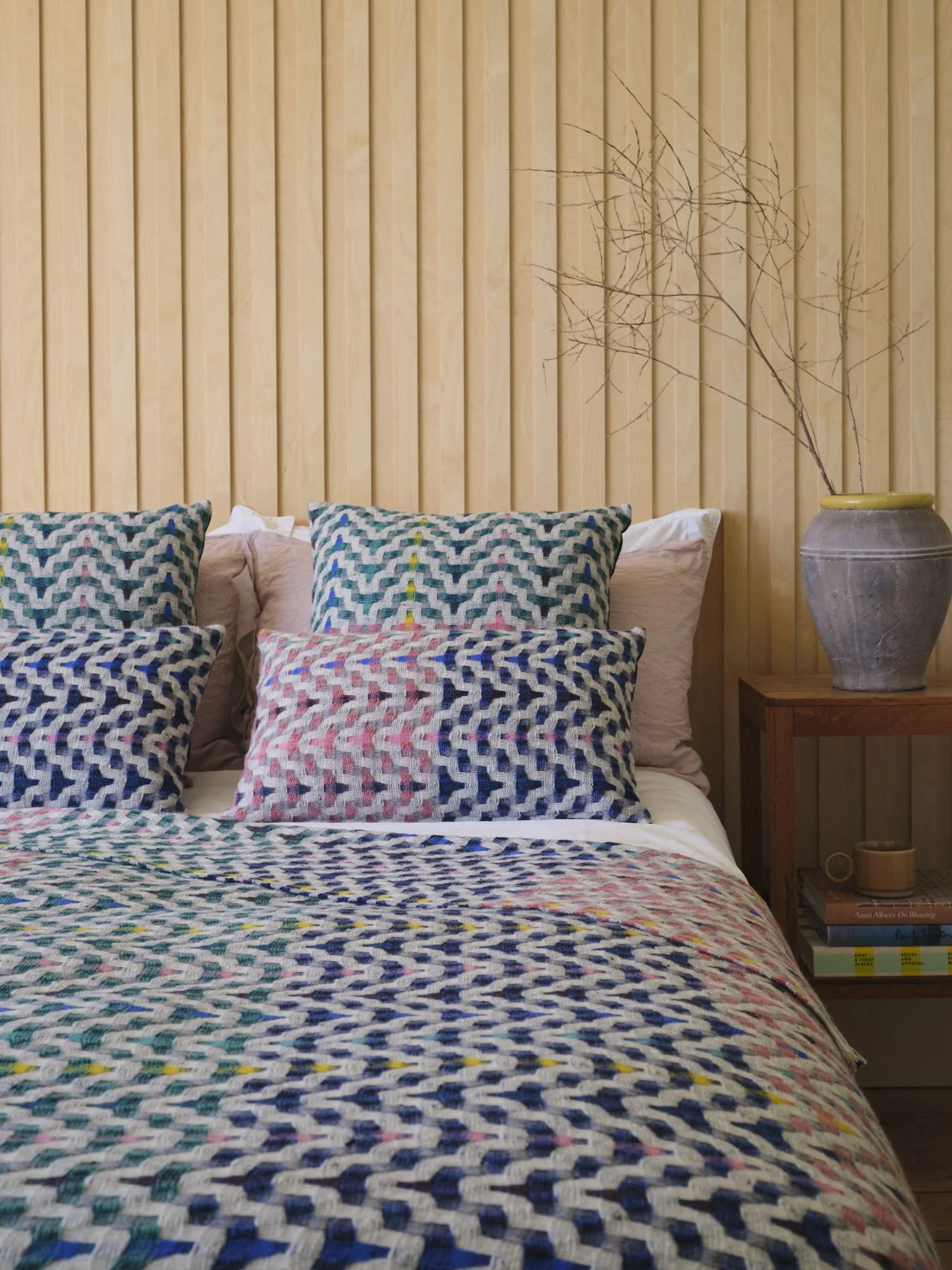 Greenwich Throw in Peacock