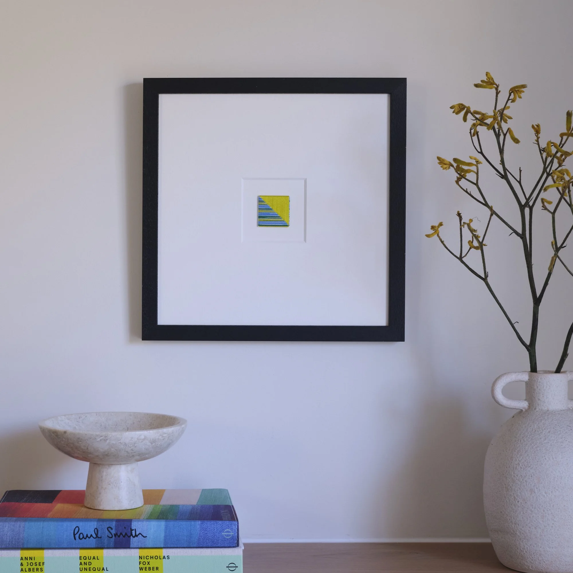 Series 1: Lime green / cobalt blue & green