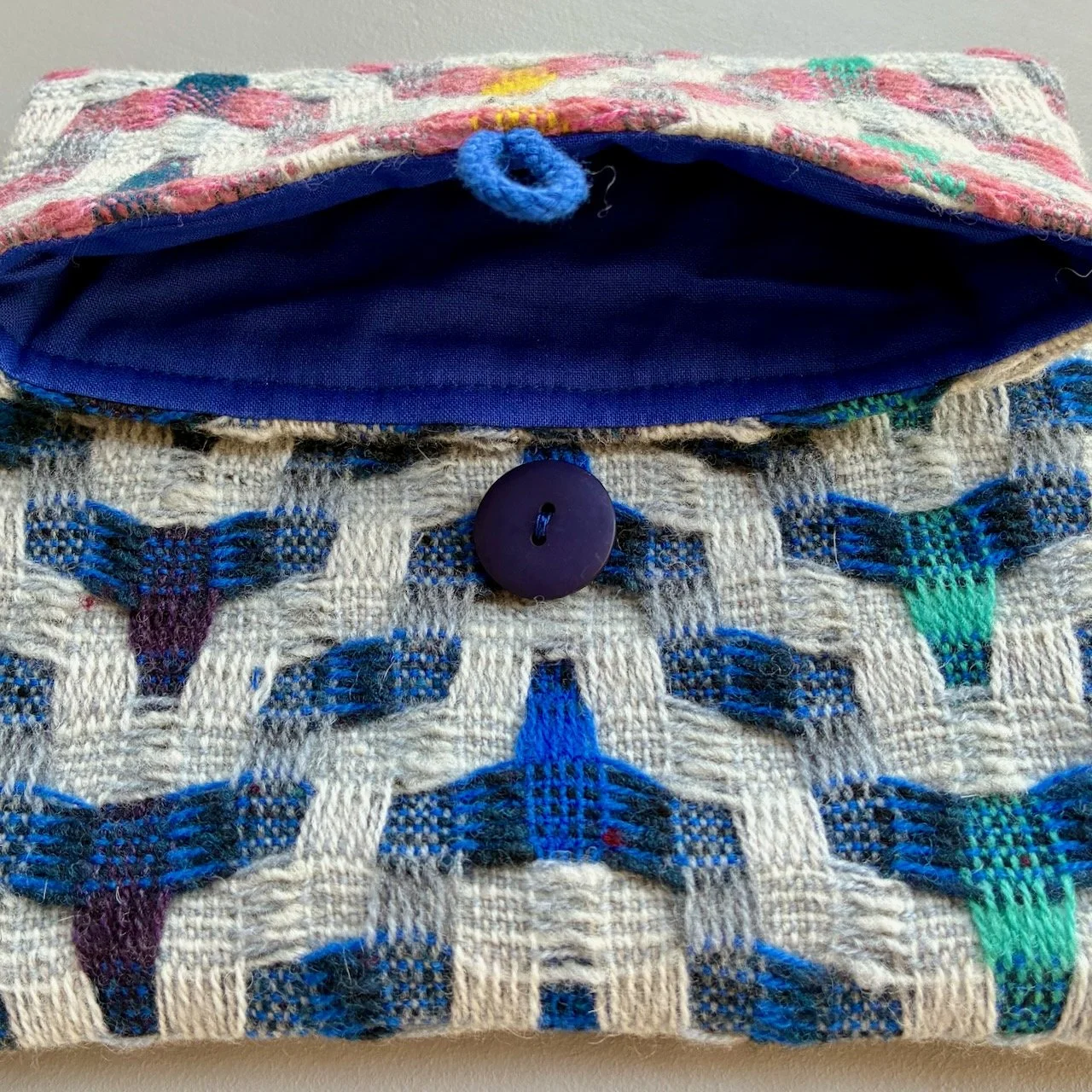 Bonnie KIrkwood SMall Bag indigo rose inside.jpeg