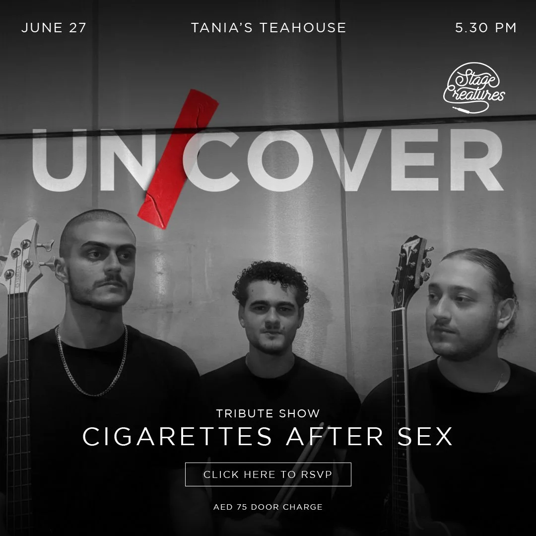 Stage Creatures’ UNCOVER presents Cigarettes After Sex Tribute Show