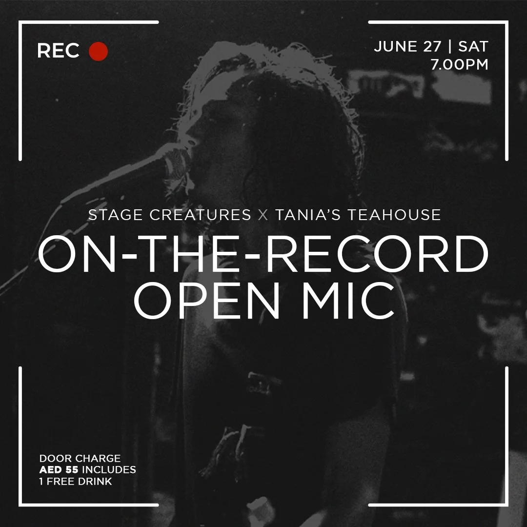 Stage Creatures presents THE VARIETY SHOW: ON-THE-RECORD OPEN MIC