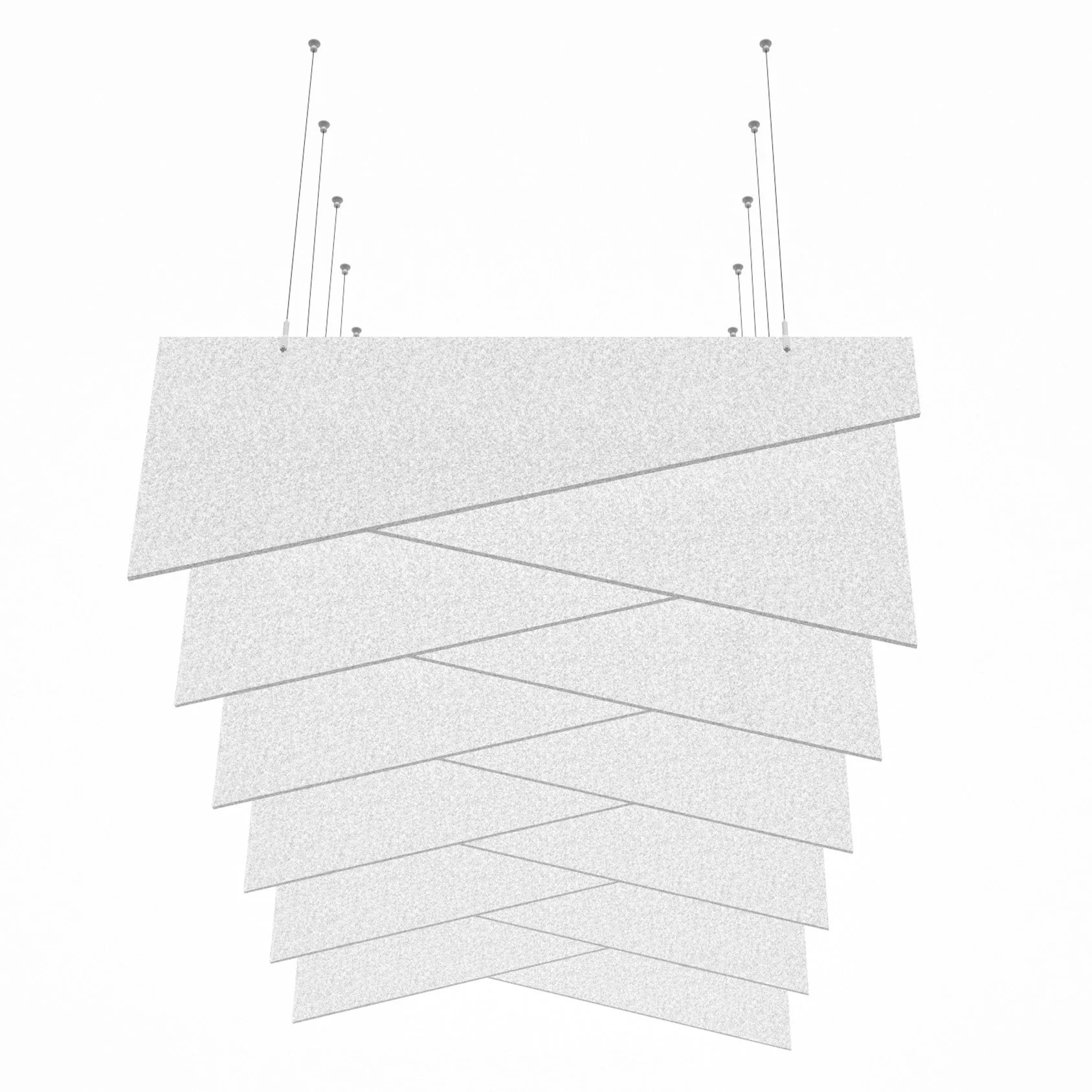 POINT OF VIEW suspended acou.felt baffle