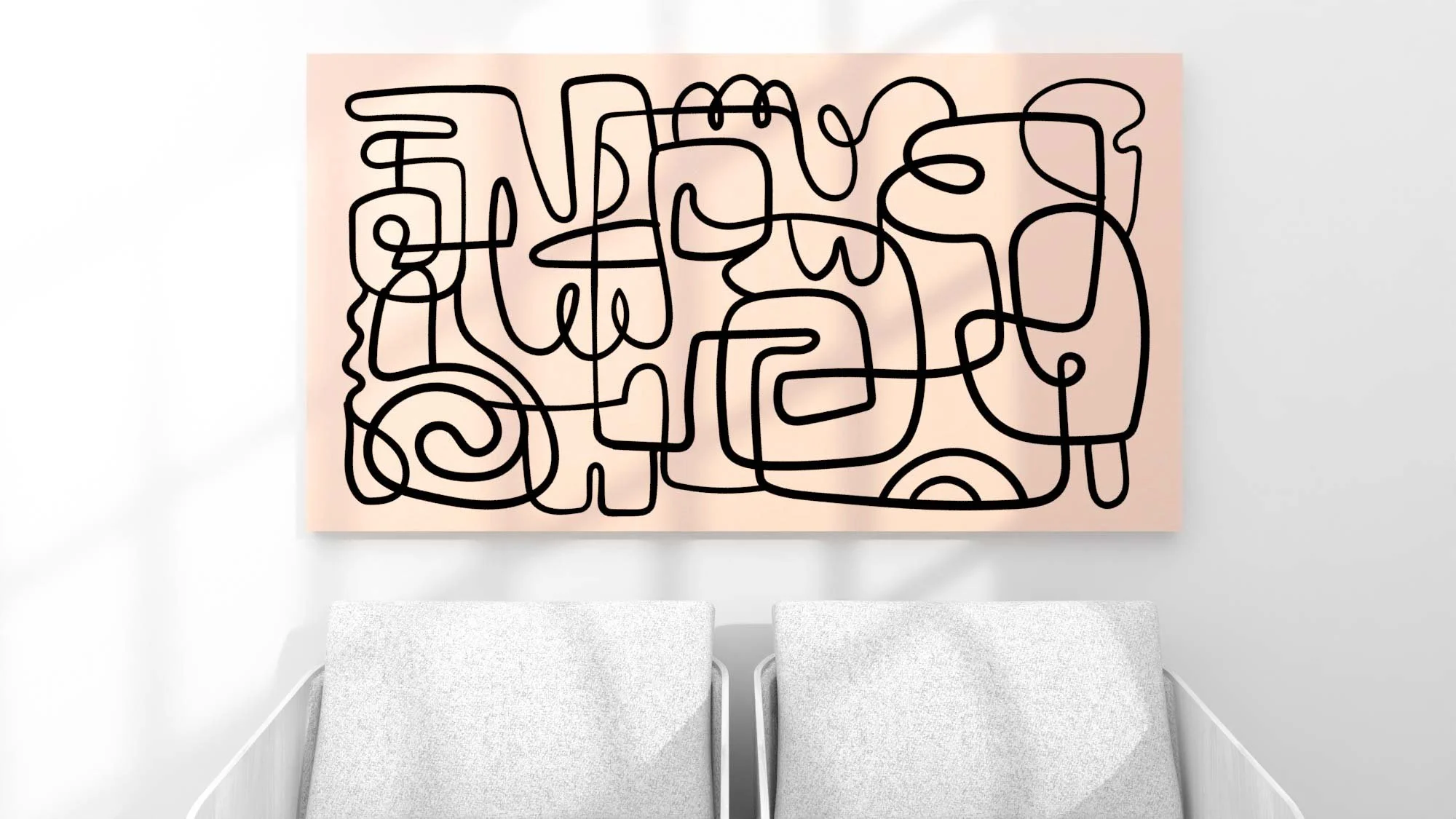 SILENT IMAGE Acoustic art panel Custom Prints by acou.space