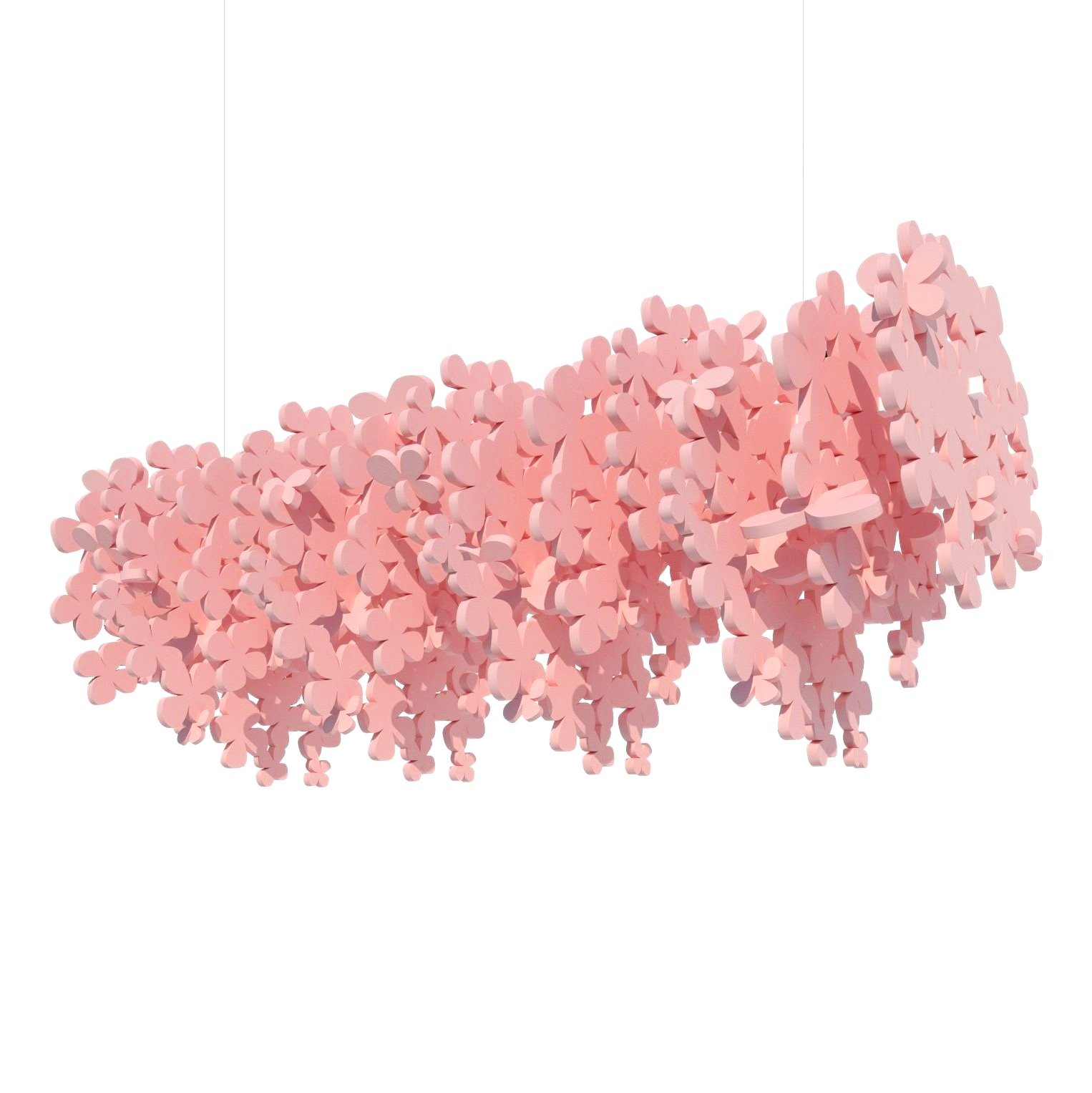 blossom decorative acoustic baffles by www.acou.space