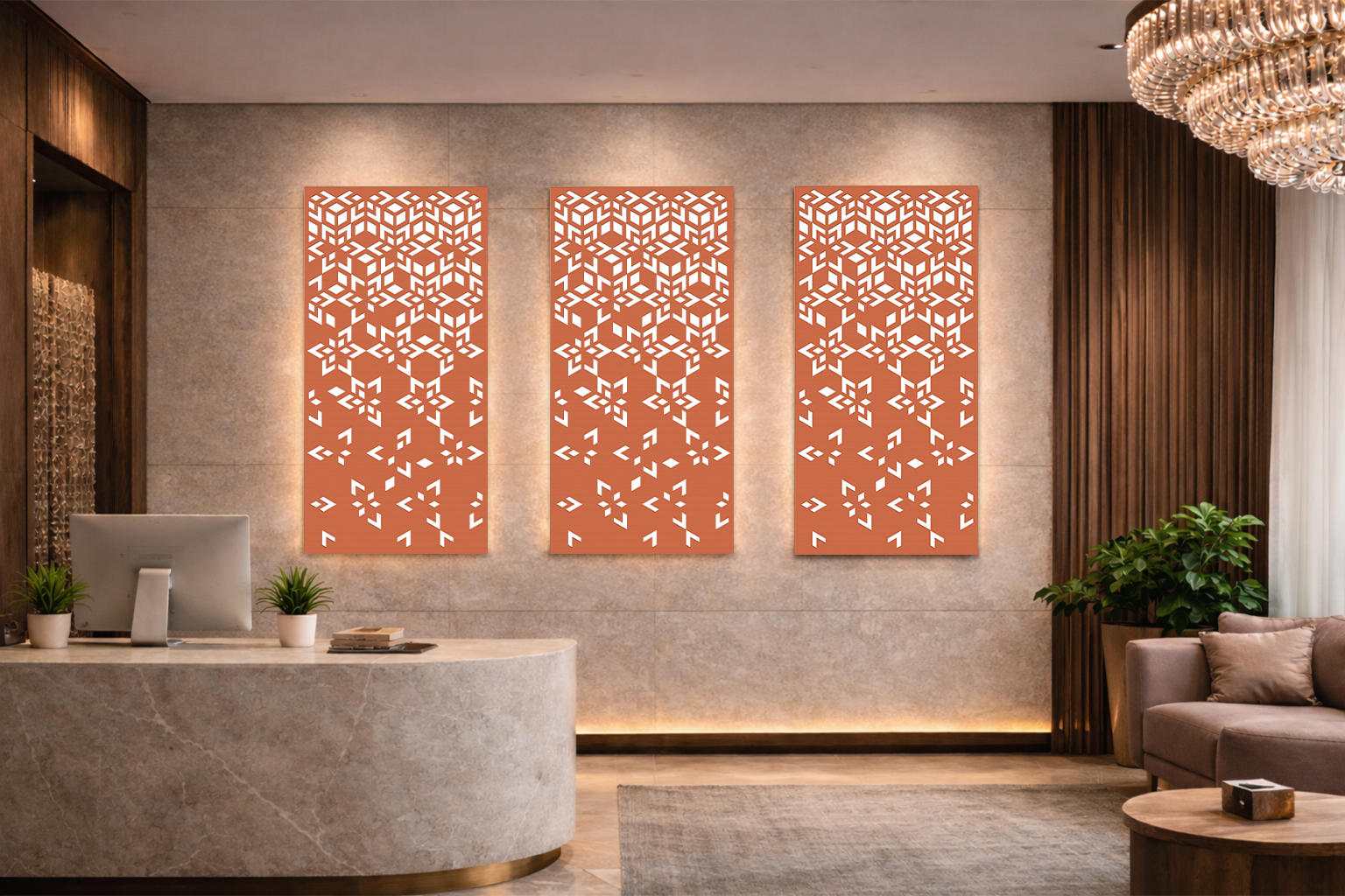 LumiSorb  Sound-Absorbing Light Panels