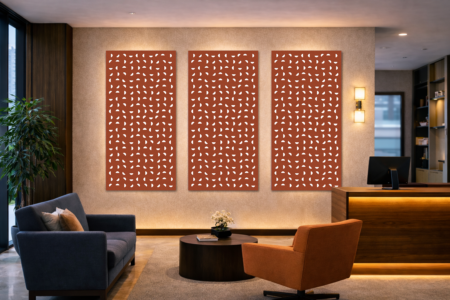 LumiSorb  Sound-Absorbing Light Panels