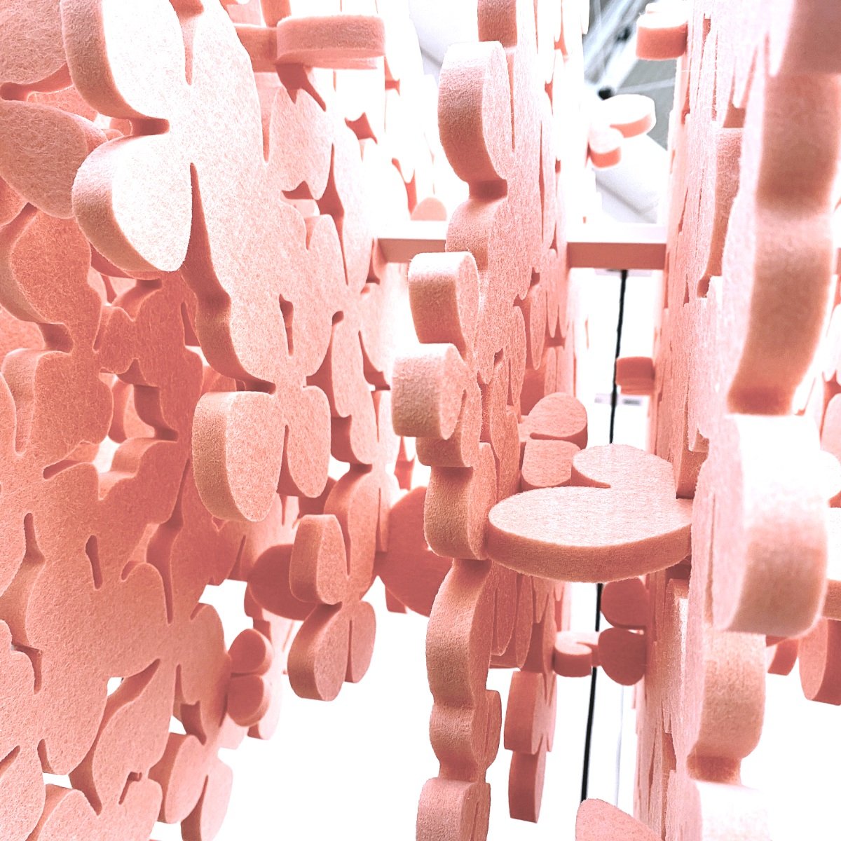 blossom decorative acoustic baffles by www.acou.space