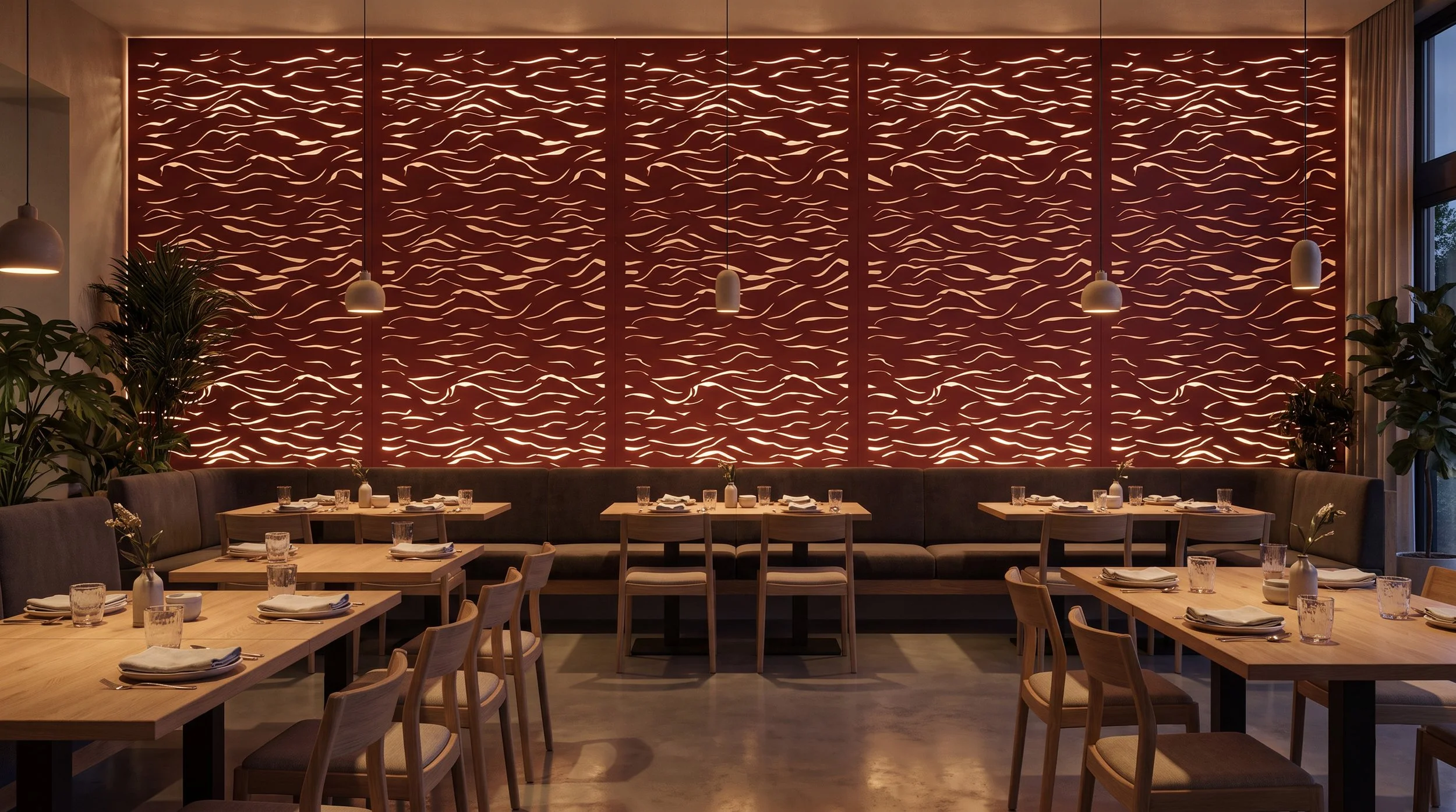 LumiSorb  Sound-Absorbing Light Panels