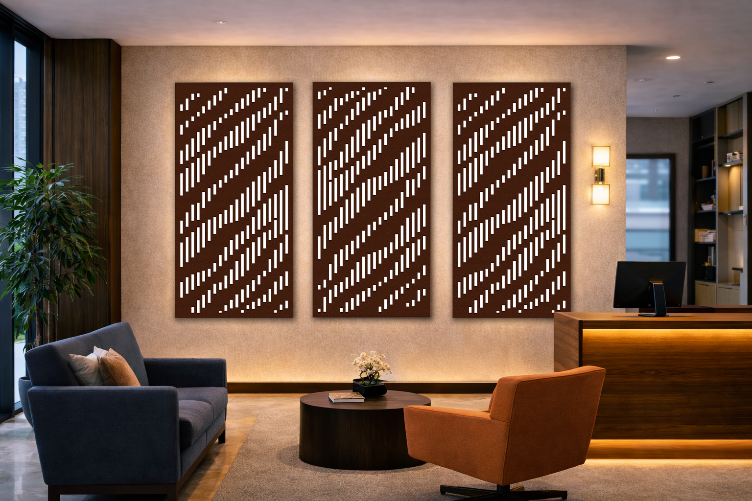 LumiSorb  Sound-Absorbing Light Panels