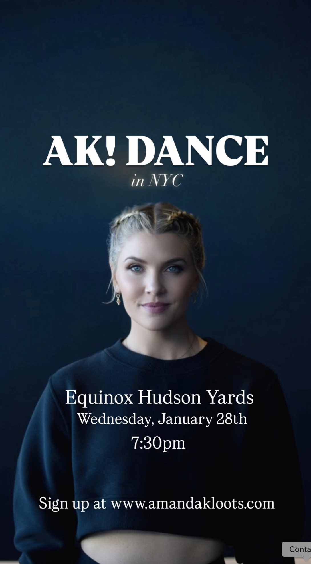 AK! Dance | Equinox Hudson Yards | January 28, 2026 | 7:30PM- 8:30PM