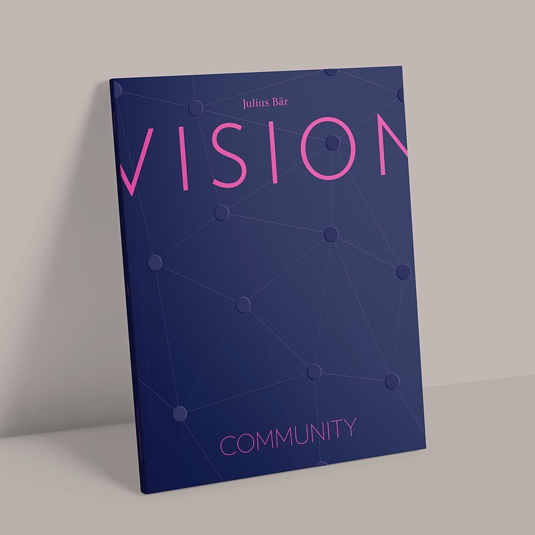 We proudly present @bankjuliusbaer latest issue of the Vision Magazine. Vision 14 - Community.

A big thank you to the whole community involved:
@medienwerkstatt_ag 

.
.
.
.
.
.
.
.
.
.
#klar #klar_fuer_marken #branding #brandingagentur #brandpositi