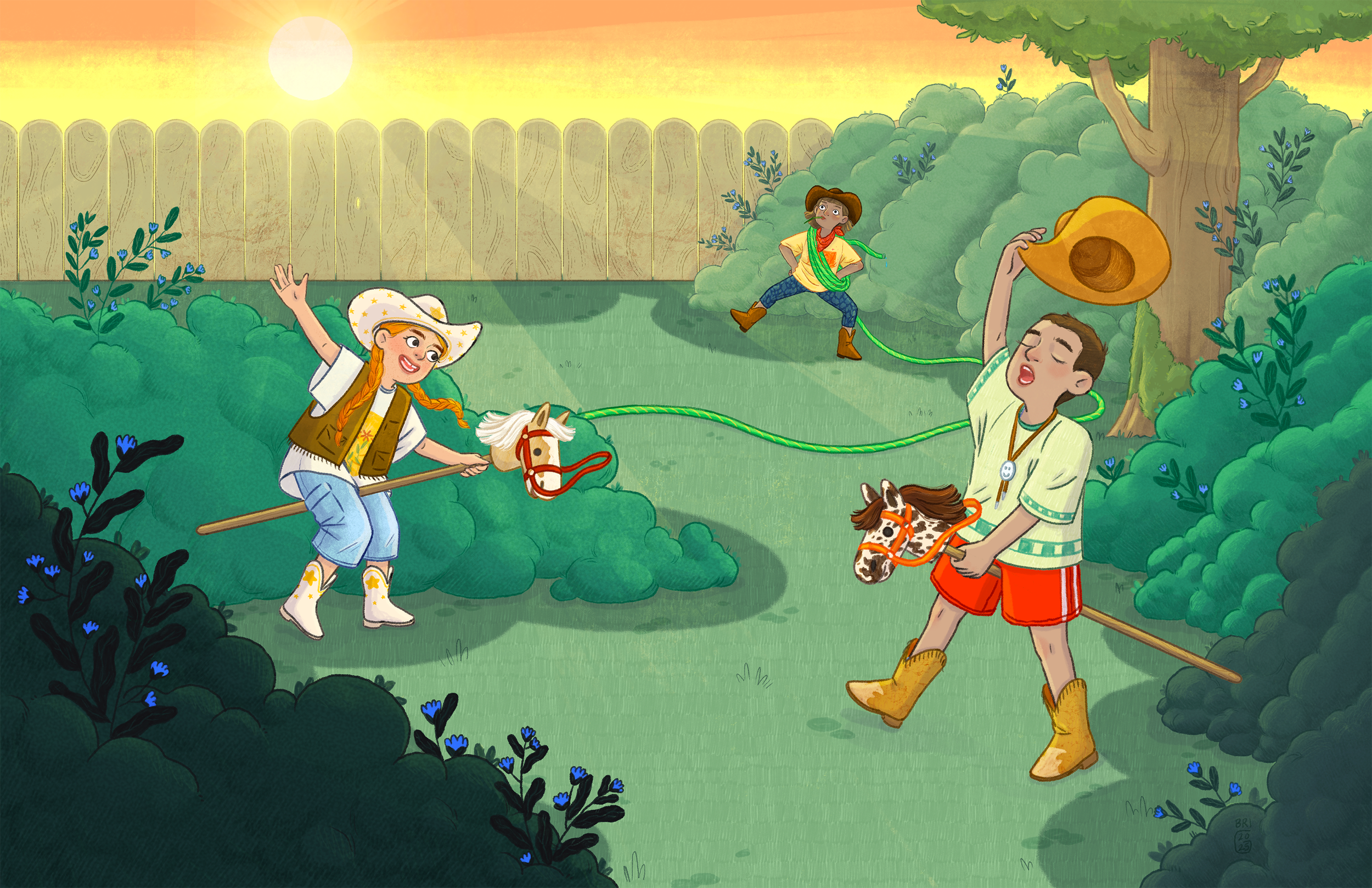 Cowfolk Kids Spread