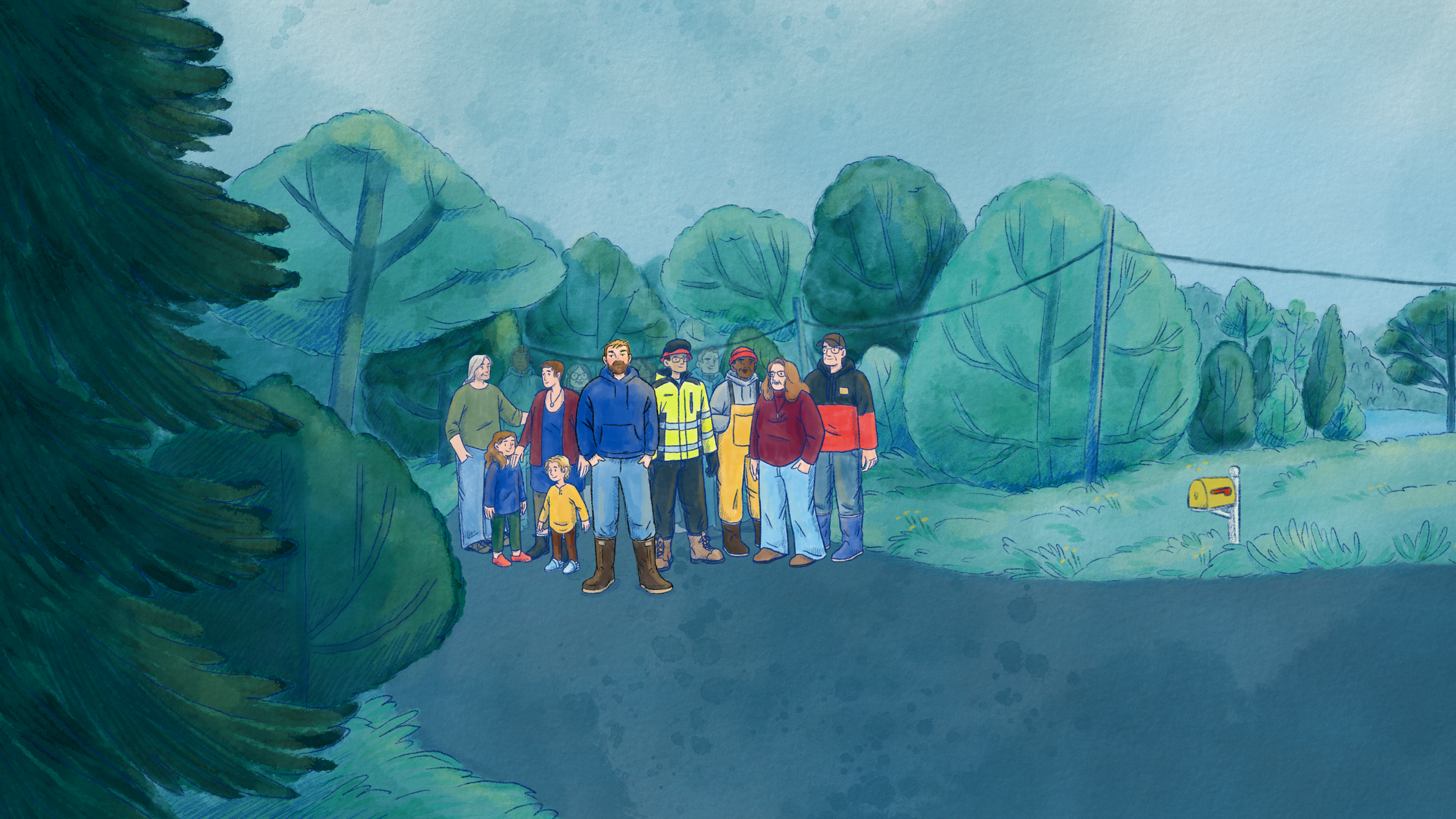 "The Road" Animated Ad for Graham Platner