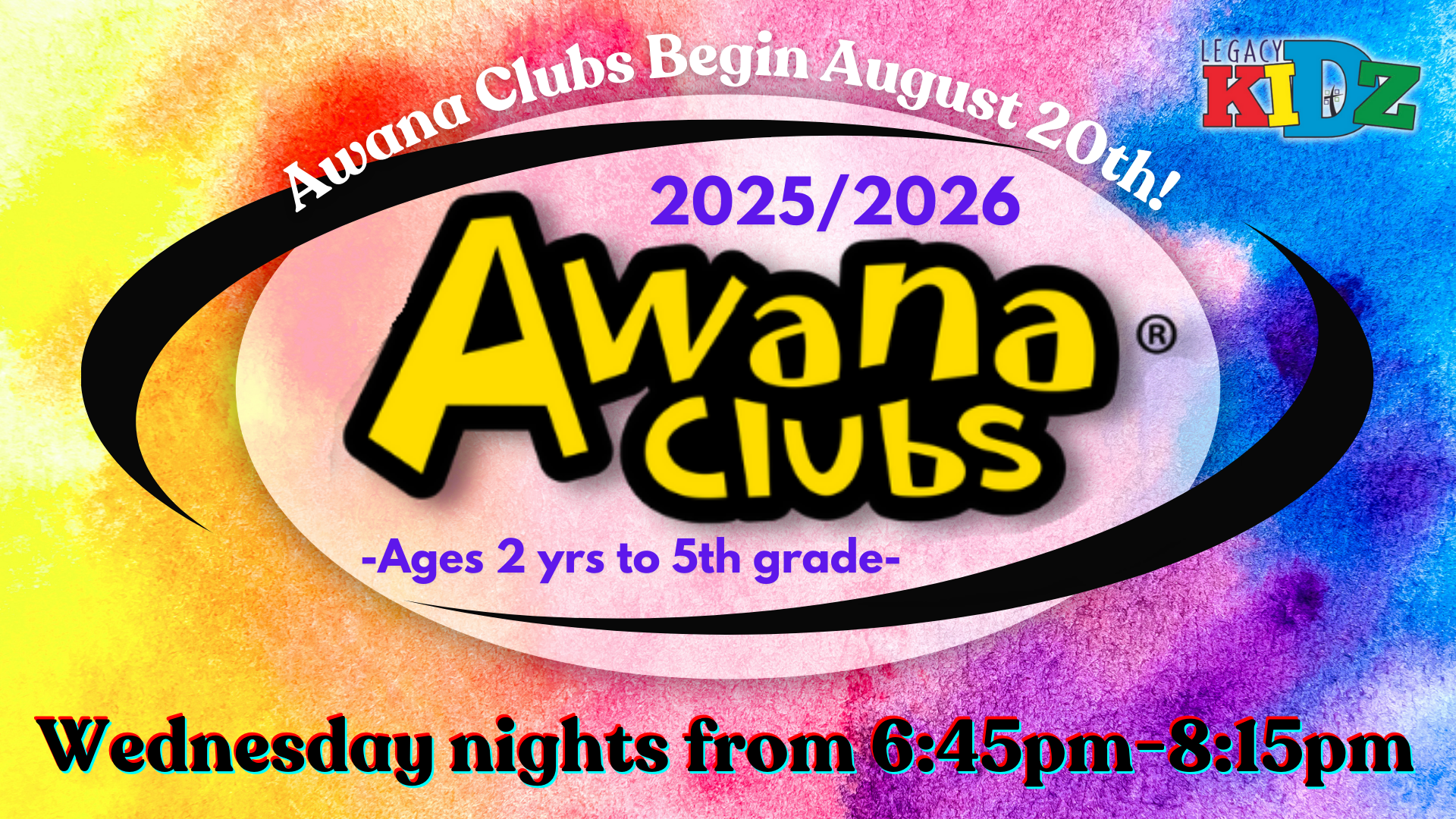 Awana Clubs 2025-2026