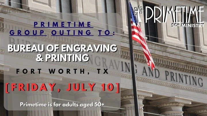 Primetime Group Outing to: Breau of Engraving & Printing