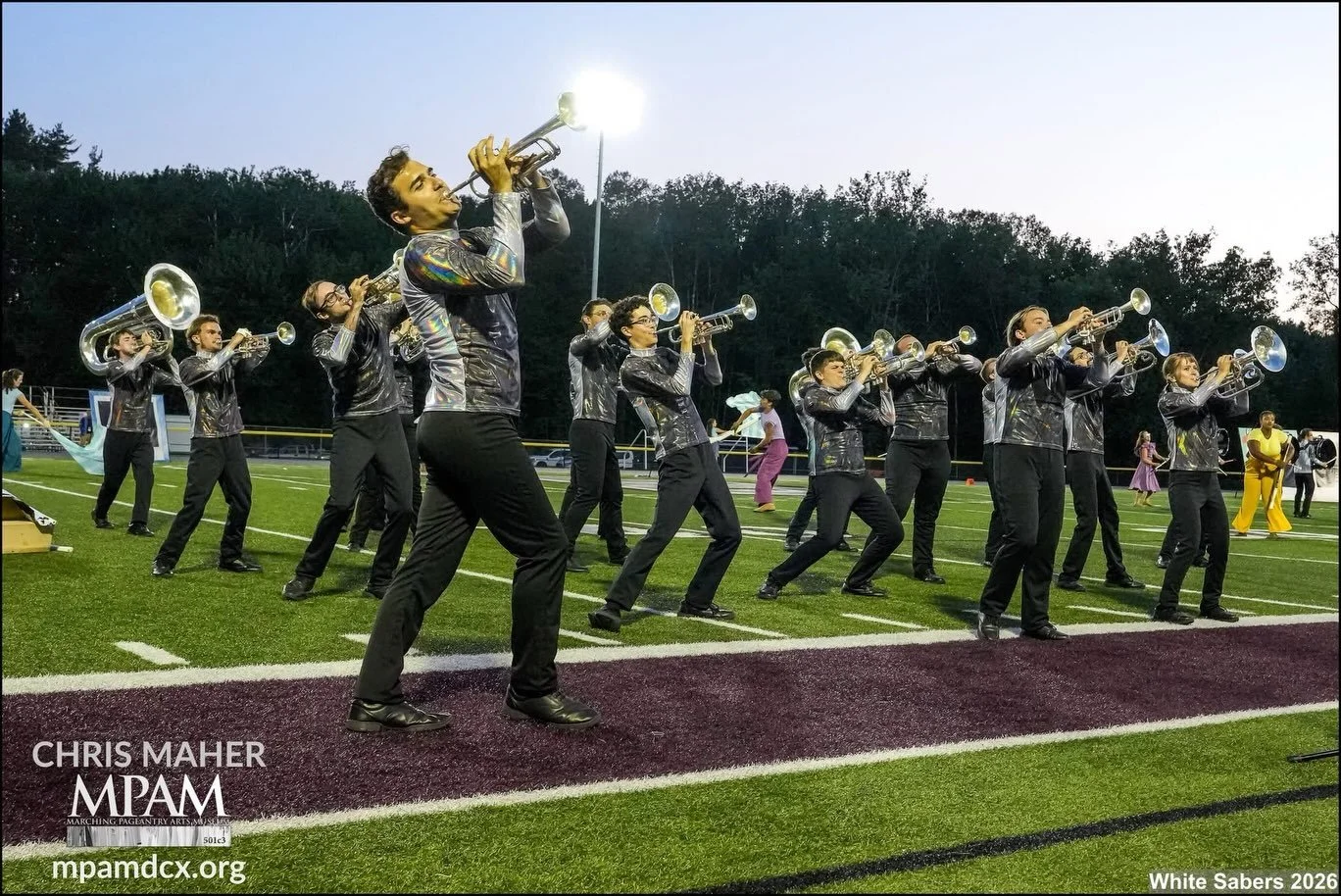 We are proud to announce the inaugural recipients of the Donny Allen Memorial Scholarship:

🎺 Joey Freynik , WS trumpet 2018-2022, 2026
🎺 Liam Griffin, WS trumpet 2026

These members, selected by a committee, display heart, humor, showmanship, and 