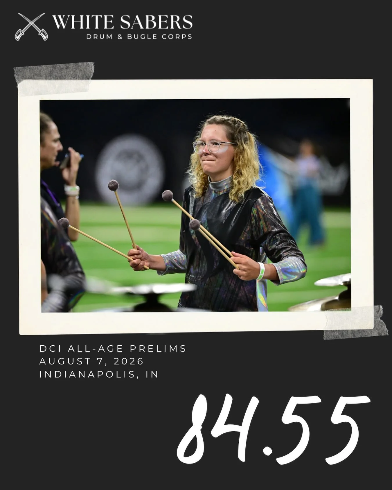 Moments pass, yet memories remain 💭 

84.55
August 7, 2026
DCI All-Age 7th Place